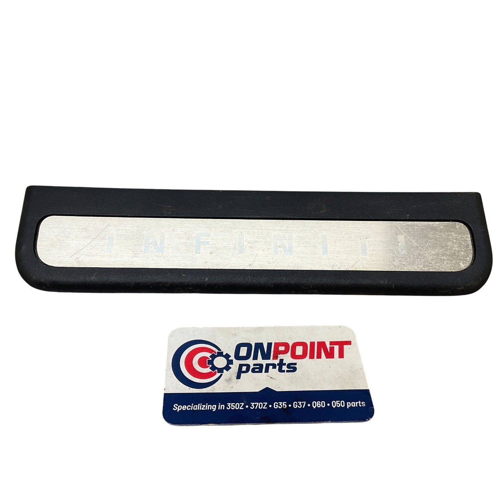 07-11 Infiniti G35 G37 Rear LH Sedan Door Threshold Kick Trim 769B2JK600 OEM IPG - On Point Parts Inc