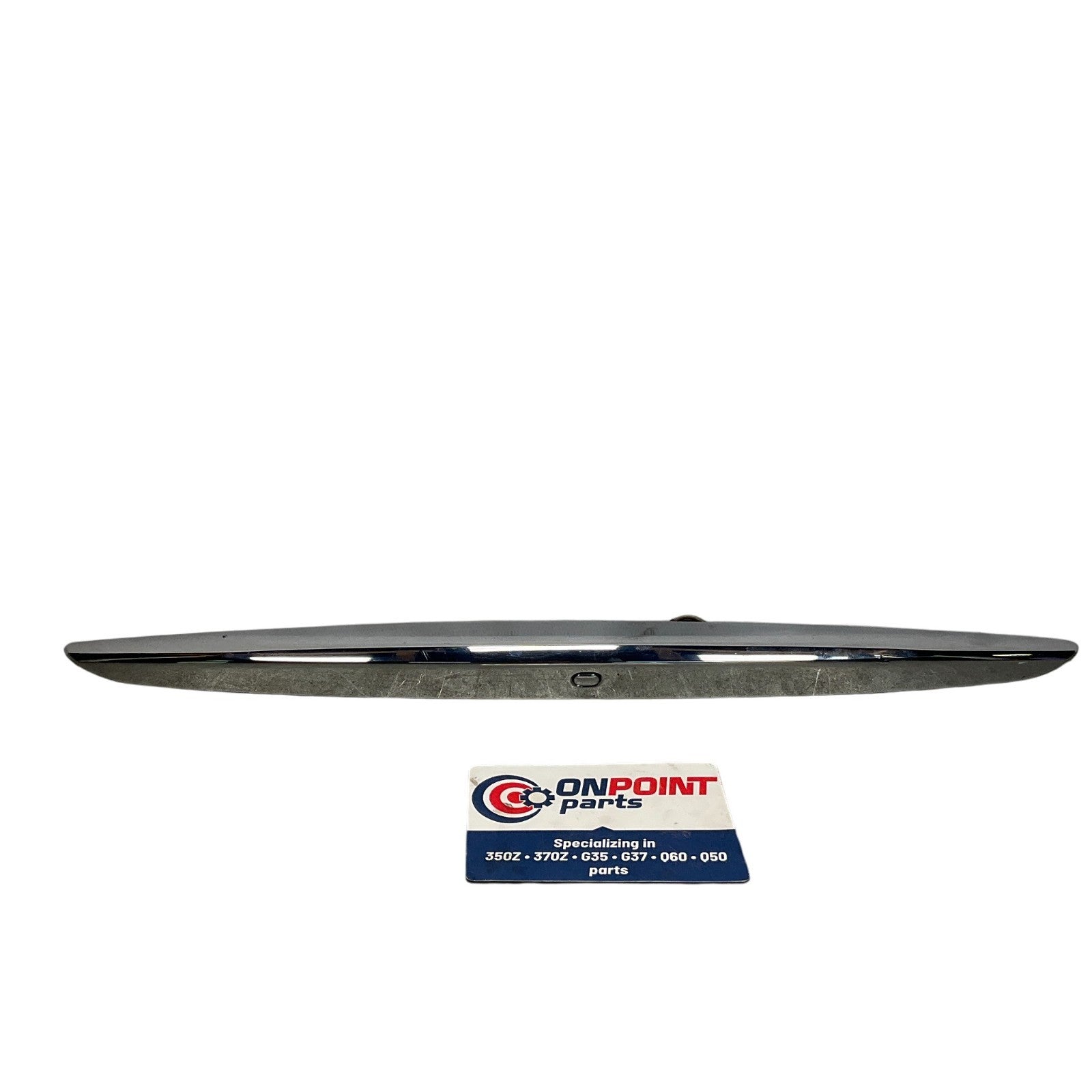 07-10 Infiniti G35 G37 Sedan Spoiler Wing with Trunk Switch 84810JK600 OEM IPG - On Point Parts Inc