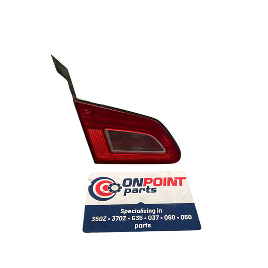 07-15 Infiniti G25 G35 G37 Q40 Driver Reverse Tail Light 26545JK60C OEM IPG