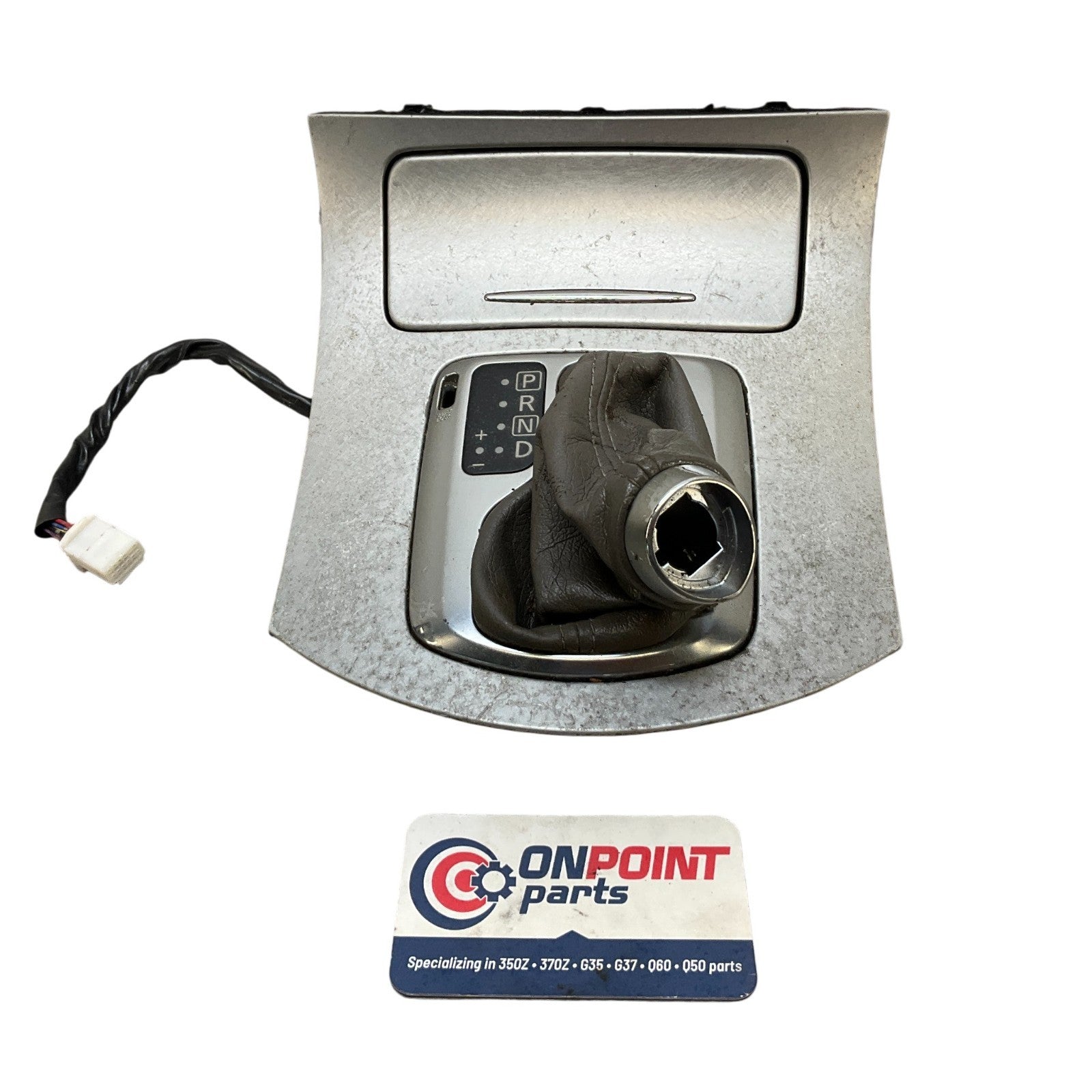 07-09 Infiniti G35 G37 Sedan Automatic Shifter Boot Bezel 96941JL61B OEM IPG - On Point Parts Inc