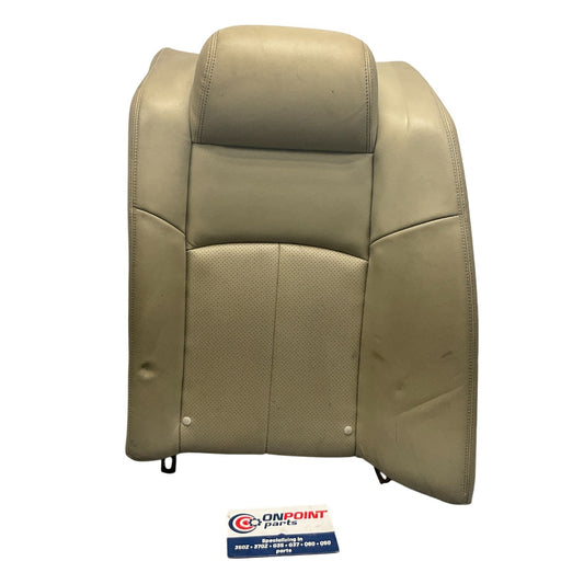 07-10 Infiniti G35 G37 Sedan Rear Driver Seat Backrest 88650JK60B OEM IPG