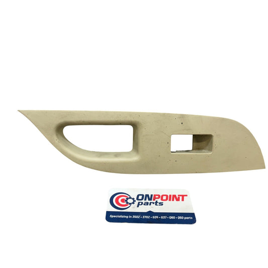 08-11 Infiniti G35 G37 Rear RH Door Window Lock Switch Trim 829601NC1A OEM IPG