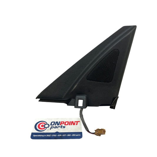 07-15 Infiniti G35 G37 Q60 FR RH Tweeter Speaker Cover Trim 28148JK10A OEM IPG