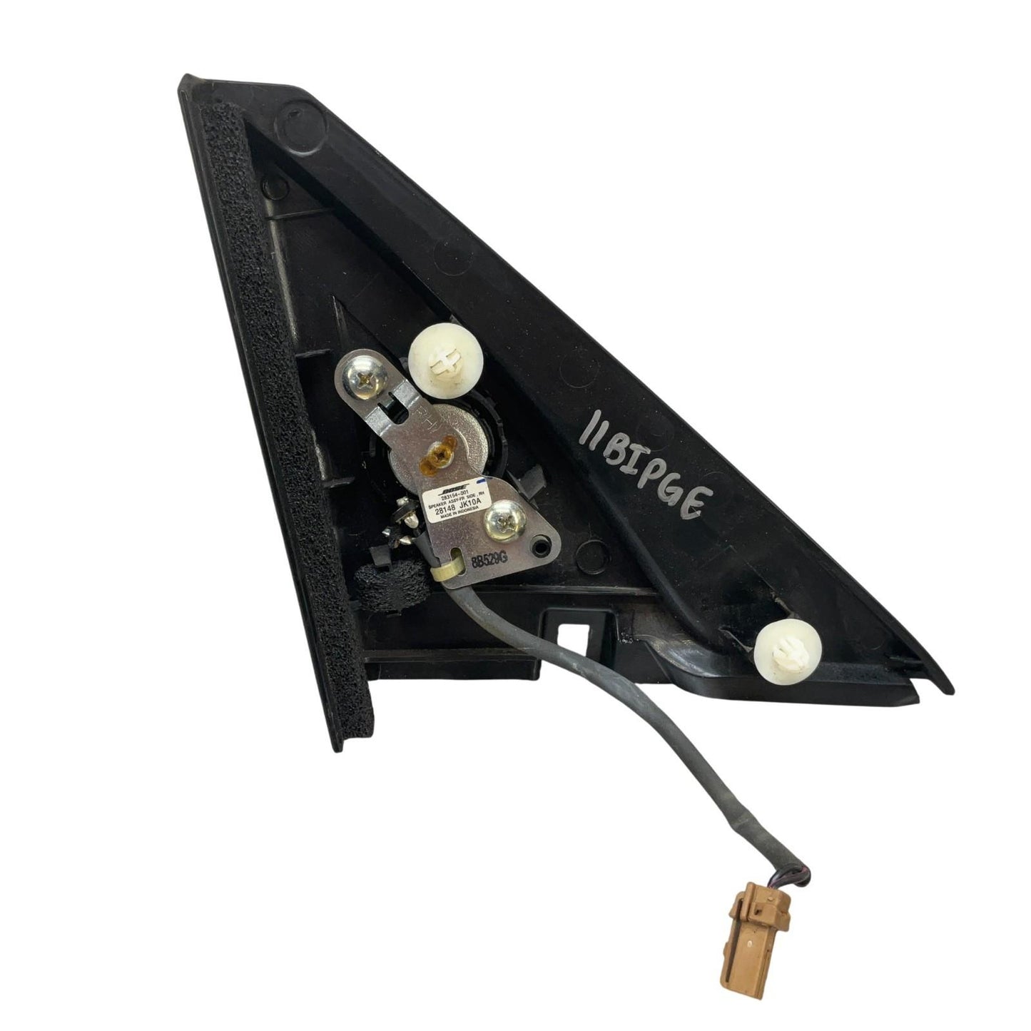 07-15 Infiniti G35 G37 Q60 FR RH Tweeter Speaker Cover Trim 28148JK10A OEM IPG