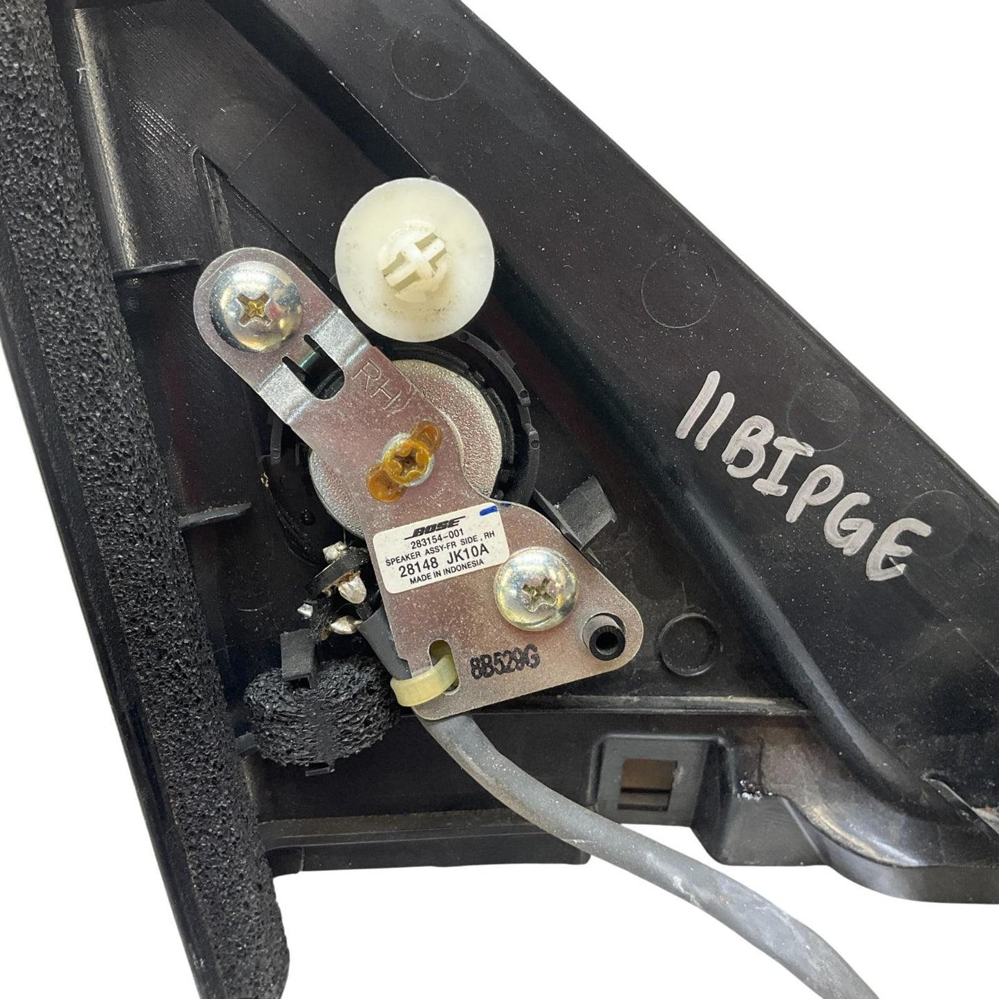 07-15 Infiniti G35 G37 Q60 FR RH Tweeter Speaker Cover Trim 28148JK10A OEM IPG