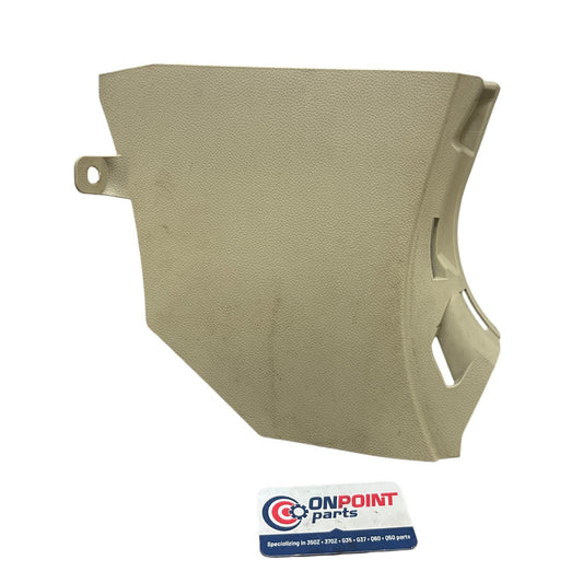 07-11 Infiniti G35 G37 Front Passenger Lower Kick Panel Trim 66900JK600 OEM Ipg