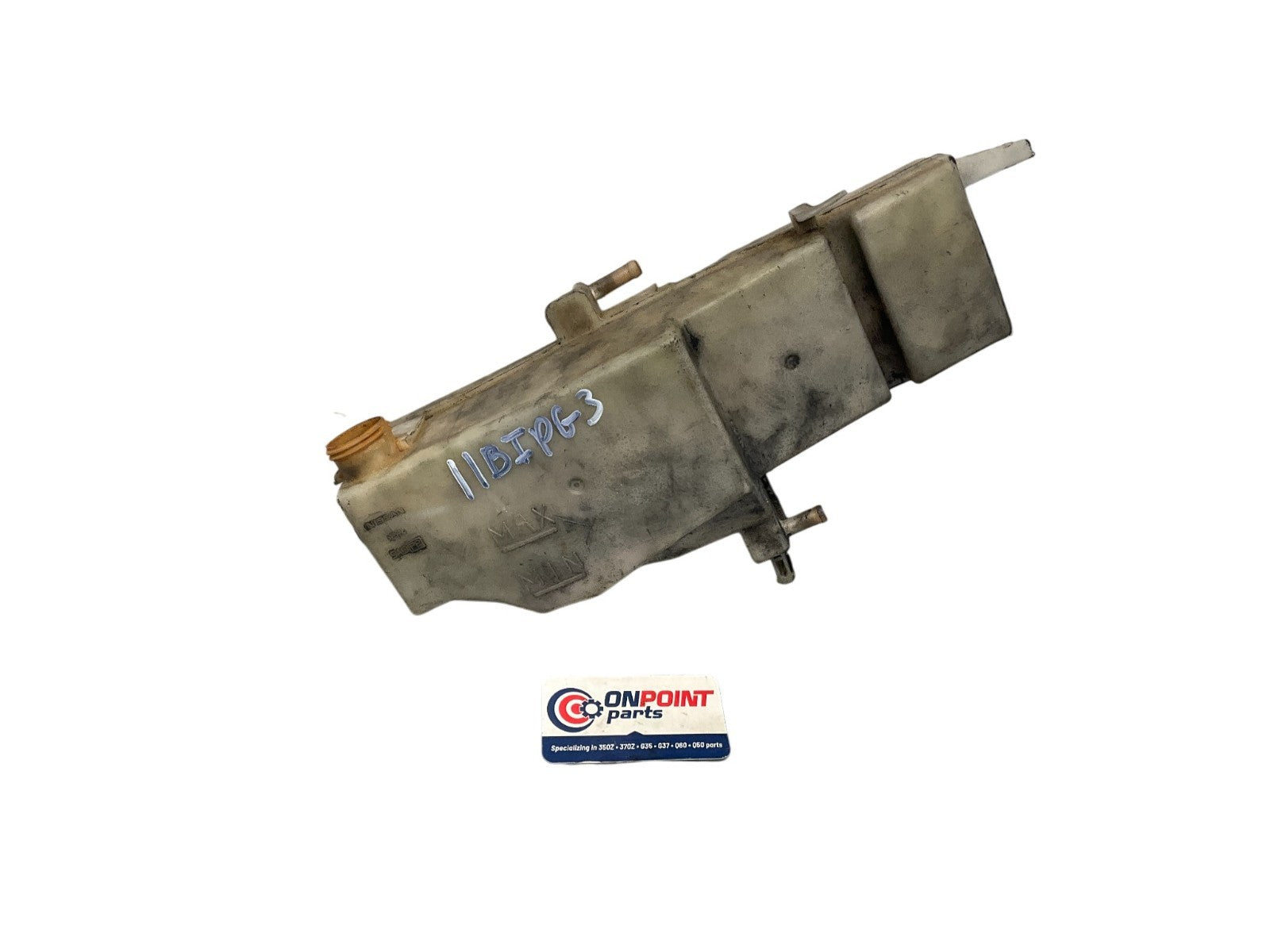 07-15 G35 G37 Q60 370Z Coolant Antifreeze Overflow Reservoir 21710JK000 OEM Ipg - On Point Parts Inc