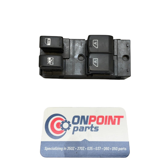 03-09 Nissan 350Z Driver Left Master Door Window Lock Switch 25401CD000 OEM Jbg
