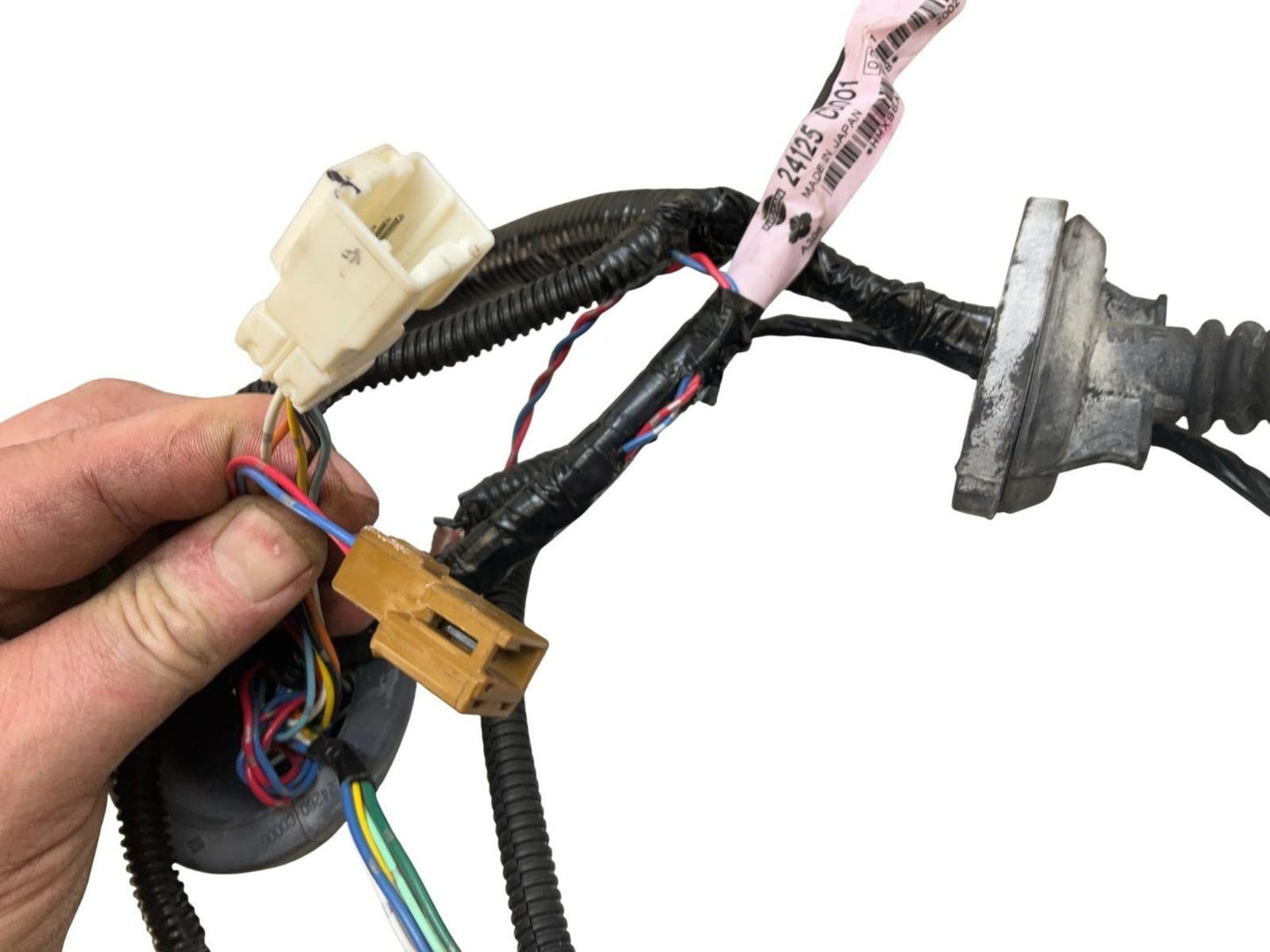 03-09 Nissan 350Z Driver Left Door Wiring Harness 24125CD001 OEM Jbg