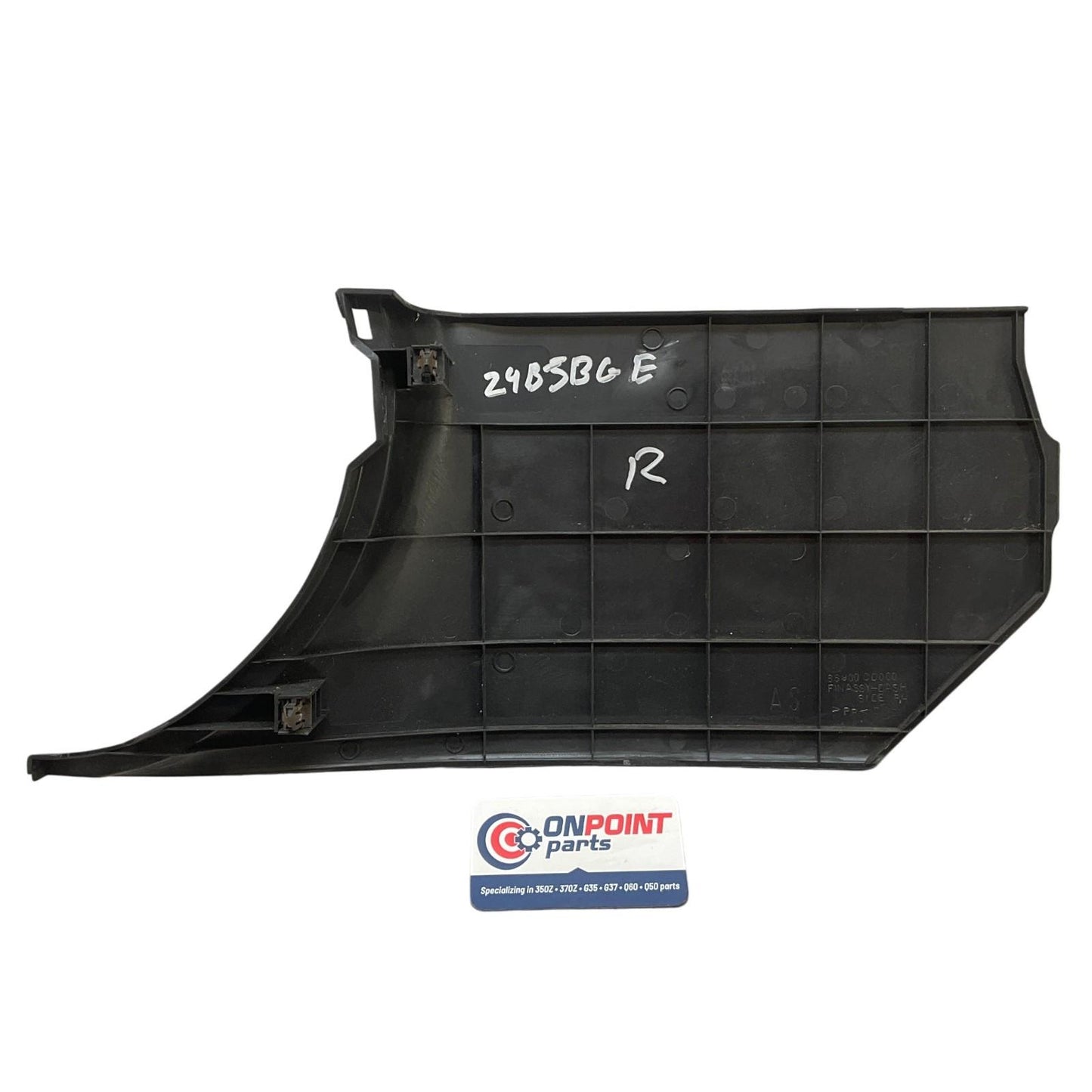 03-09 Nissan 350Z Passenger Front Lower Kick Panel Trim 66900CD000 OEM Jbg