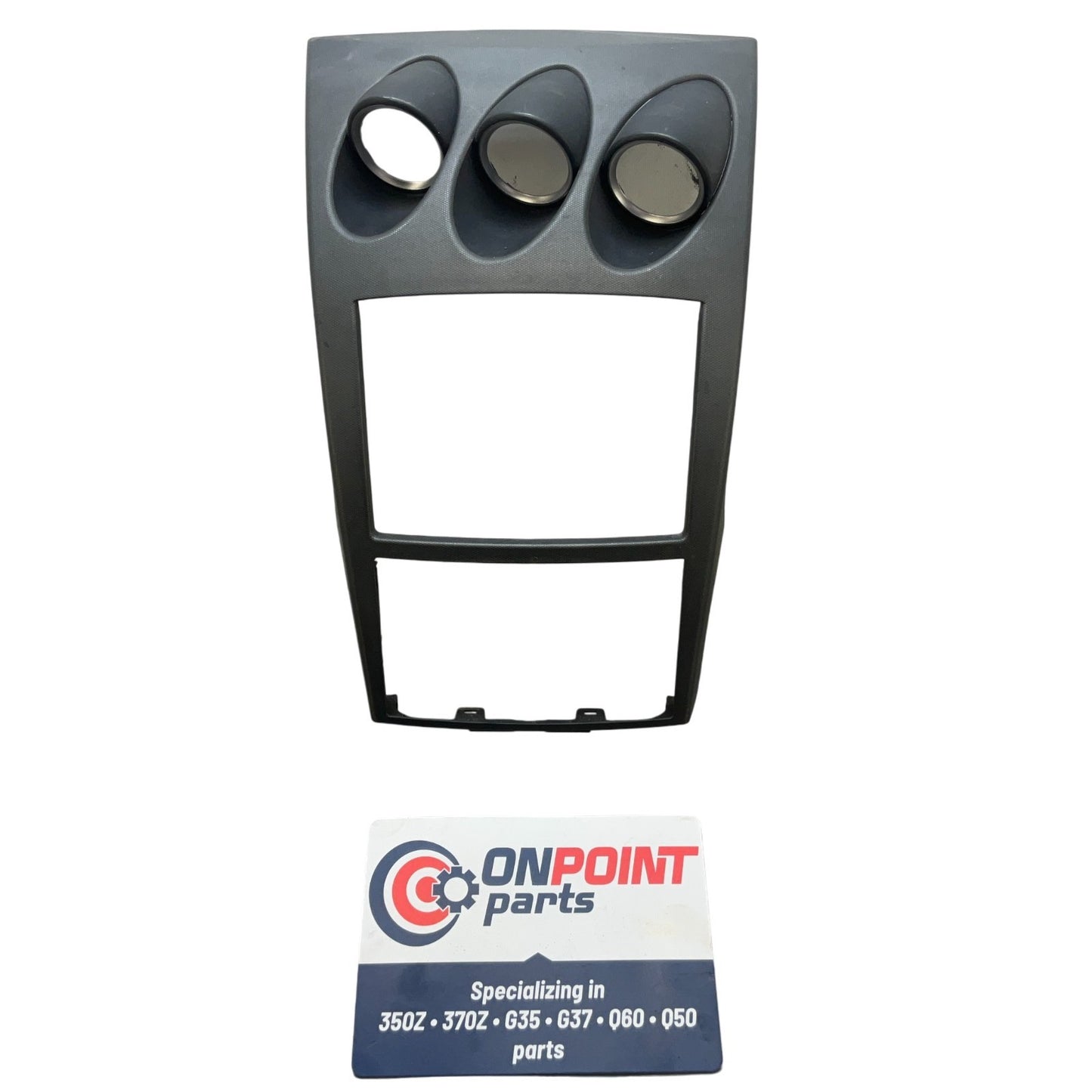 03-04 Nissan 350Z Center Dash Storage Bezel With Gauges 68260CD000 OEM Jbg