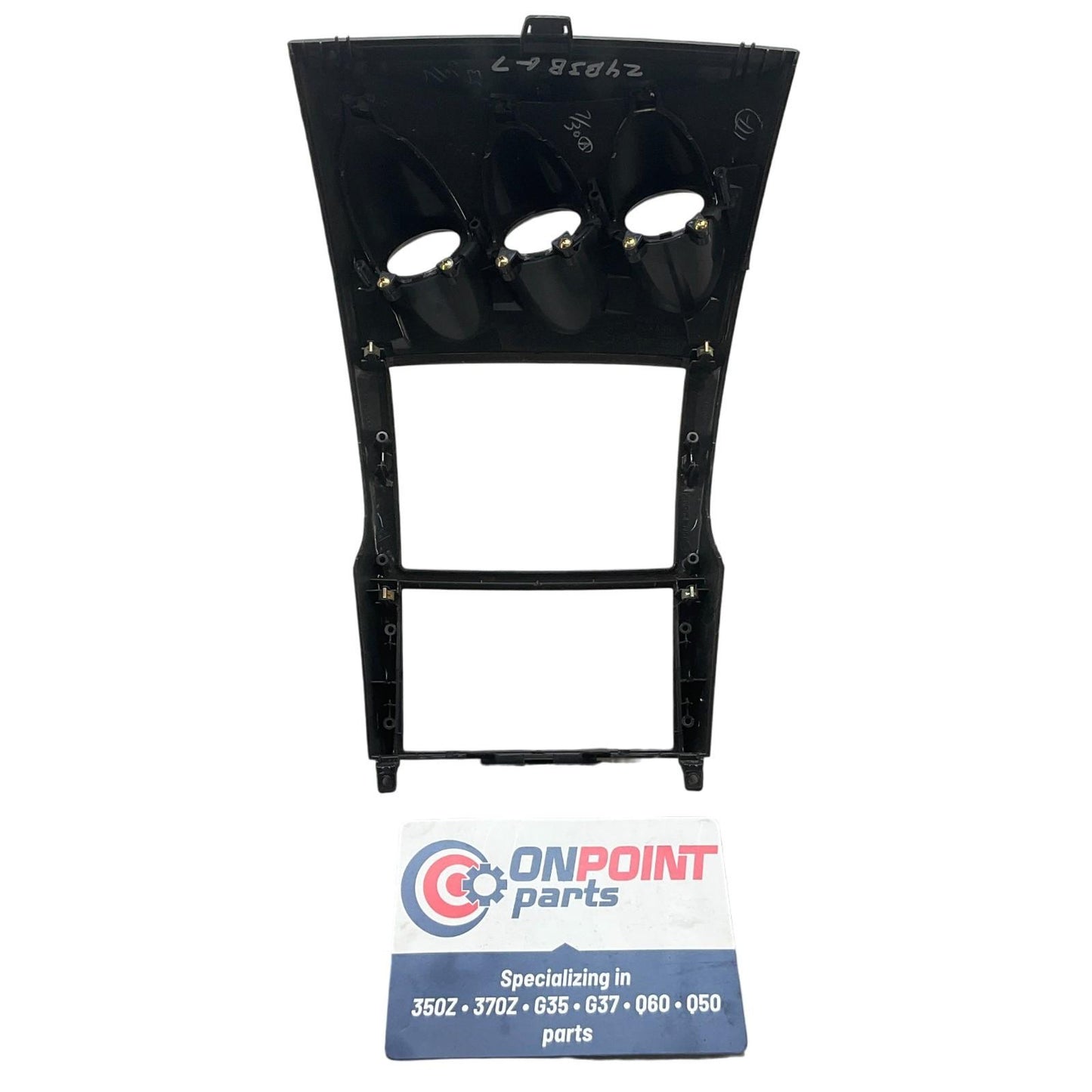 03-04 Nissan 350Z Center Dash Storage Bezel With Gauges 68260CD000 OEM Jbg