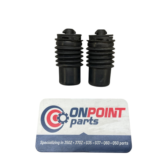 03-09 Nissan 350Z Rear Coupe Hatch Lid Lift Spring Stops 84415CD71A OEM Jbg