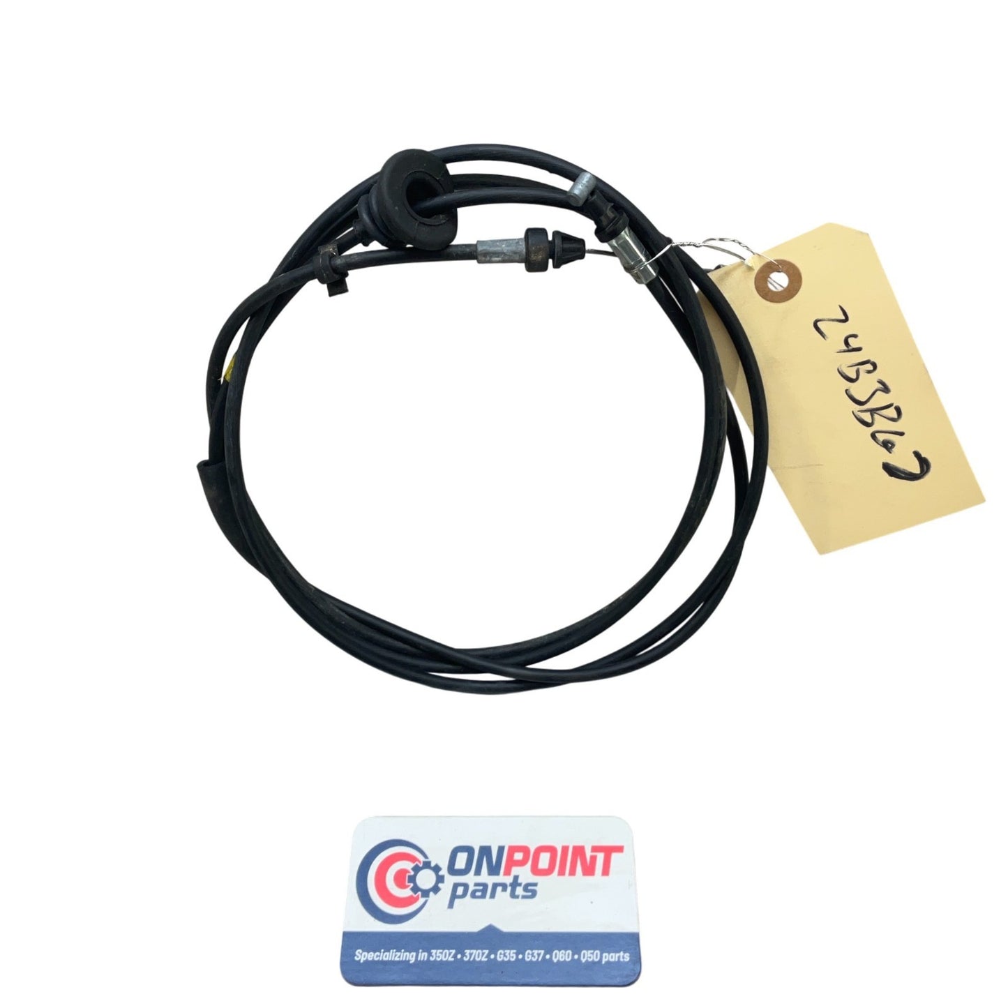 03-09 Nissan 350Z Hood Release Cable 65620CD000 OEM Jbg