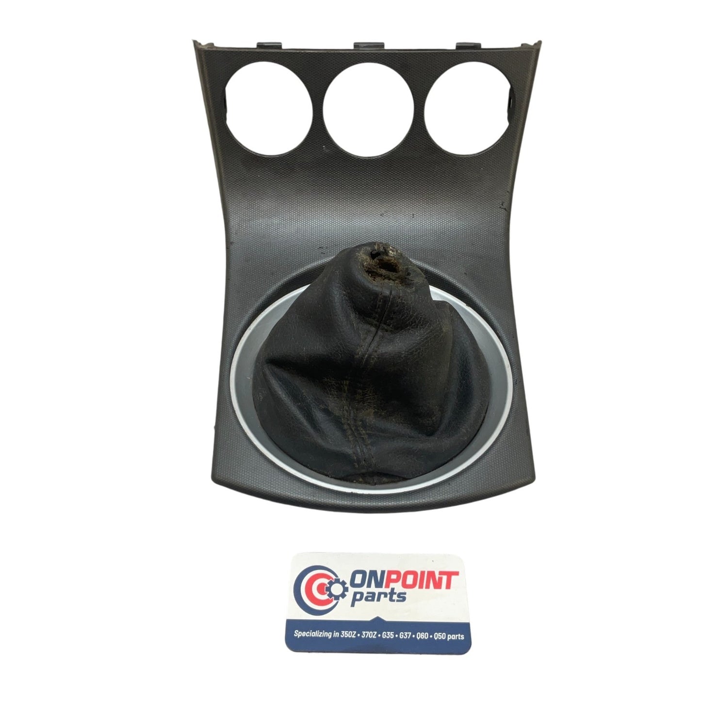 03-05 Nissan 350Z Coupe Manual Shifter Booth Bezel Trim 96936CD000 OEM Jbg