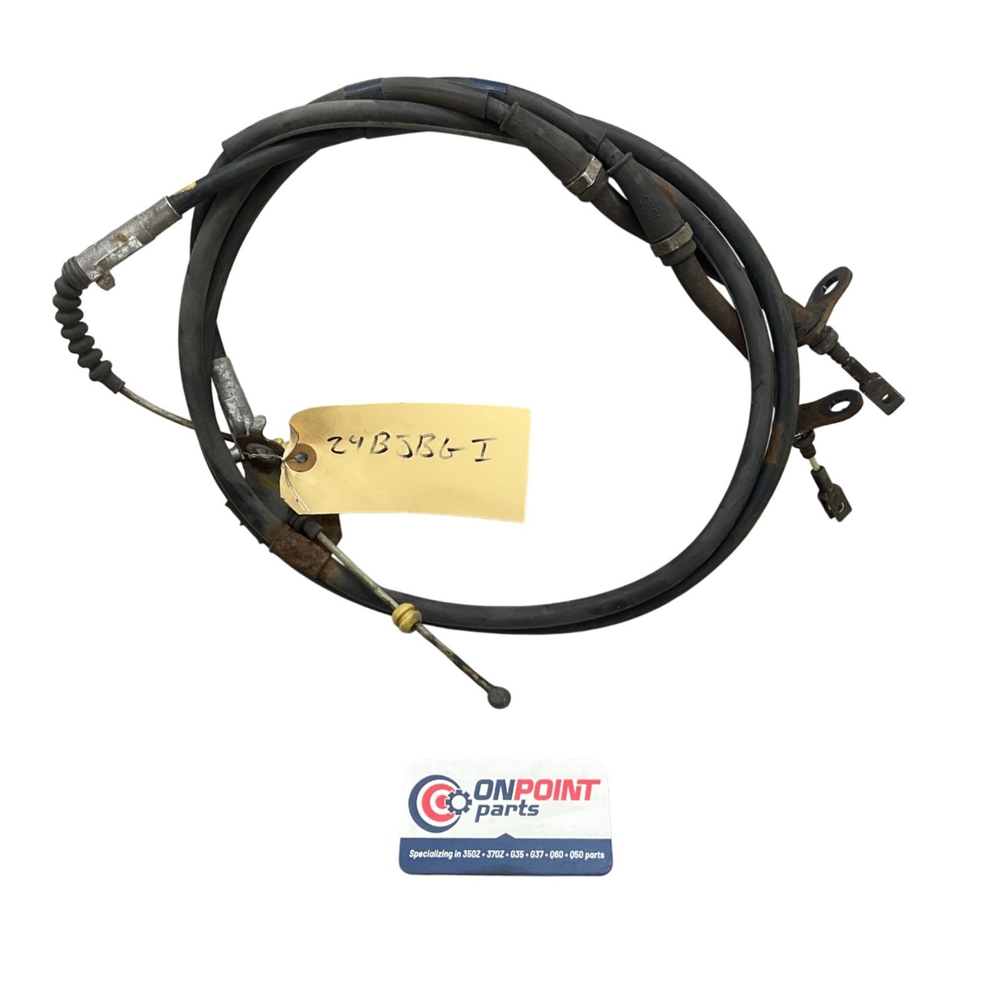 03-06 Nissan 350Z Emergency Parking Brake Cable 36531CD000 36530CD000 OEM Jbg