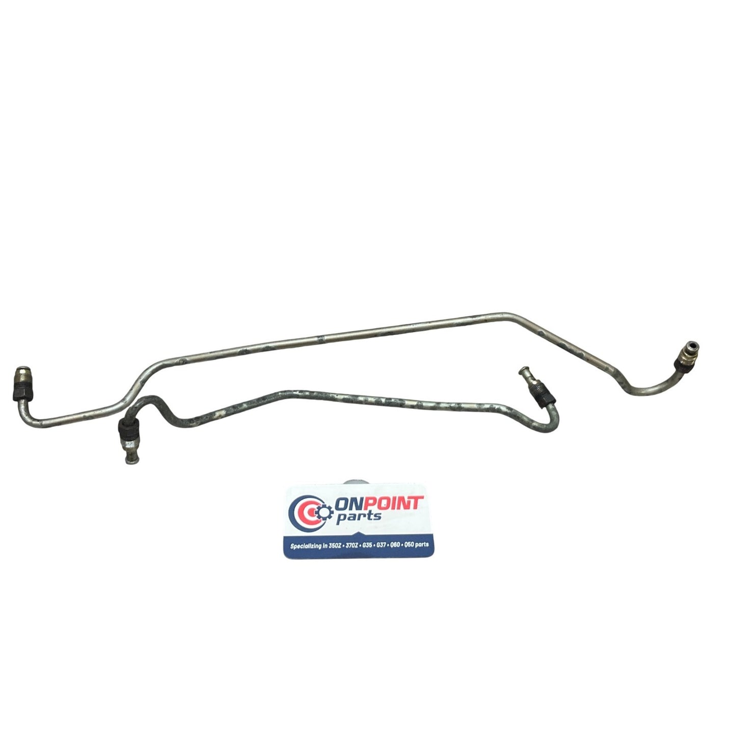 03-06 Nissan 350Z G35 Power Steering Rack Lines VQ35DE 49541AM610 OEM Jbg