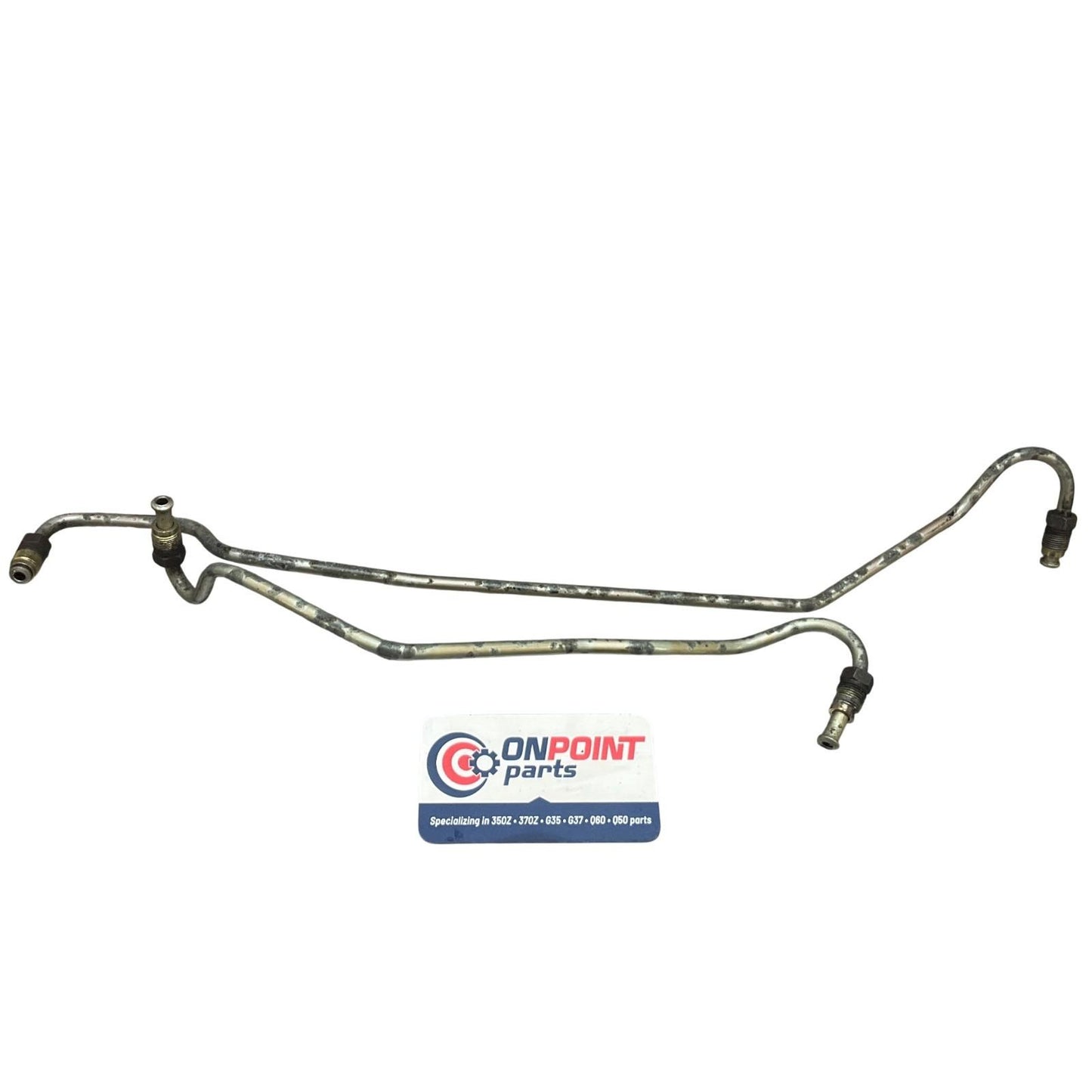 03-06 Nissan 350Z G35 Power Steering Rack Lines VQ35DE 49541AM610 OEM Jbg