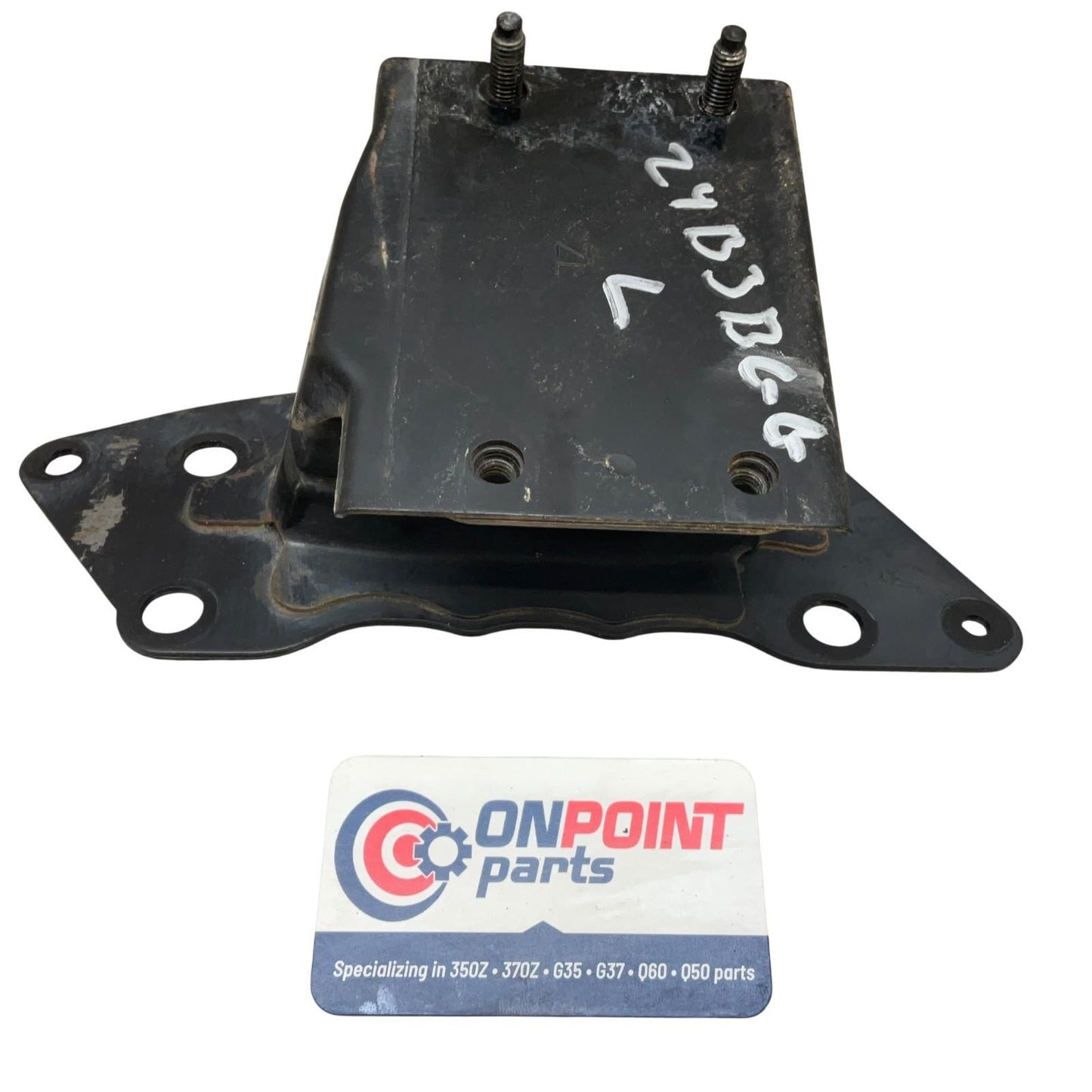 03-09 Nissan 350Z Driver Left Front Bumper Crash Bar Bracket 62211CD010 OEM Jbg