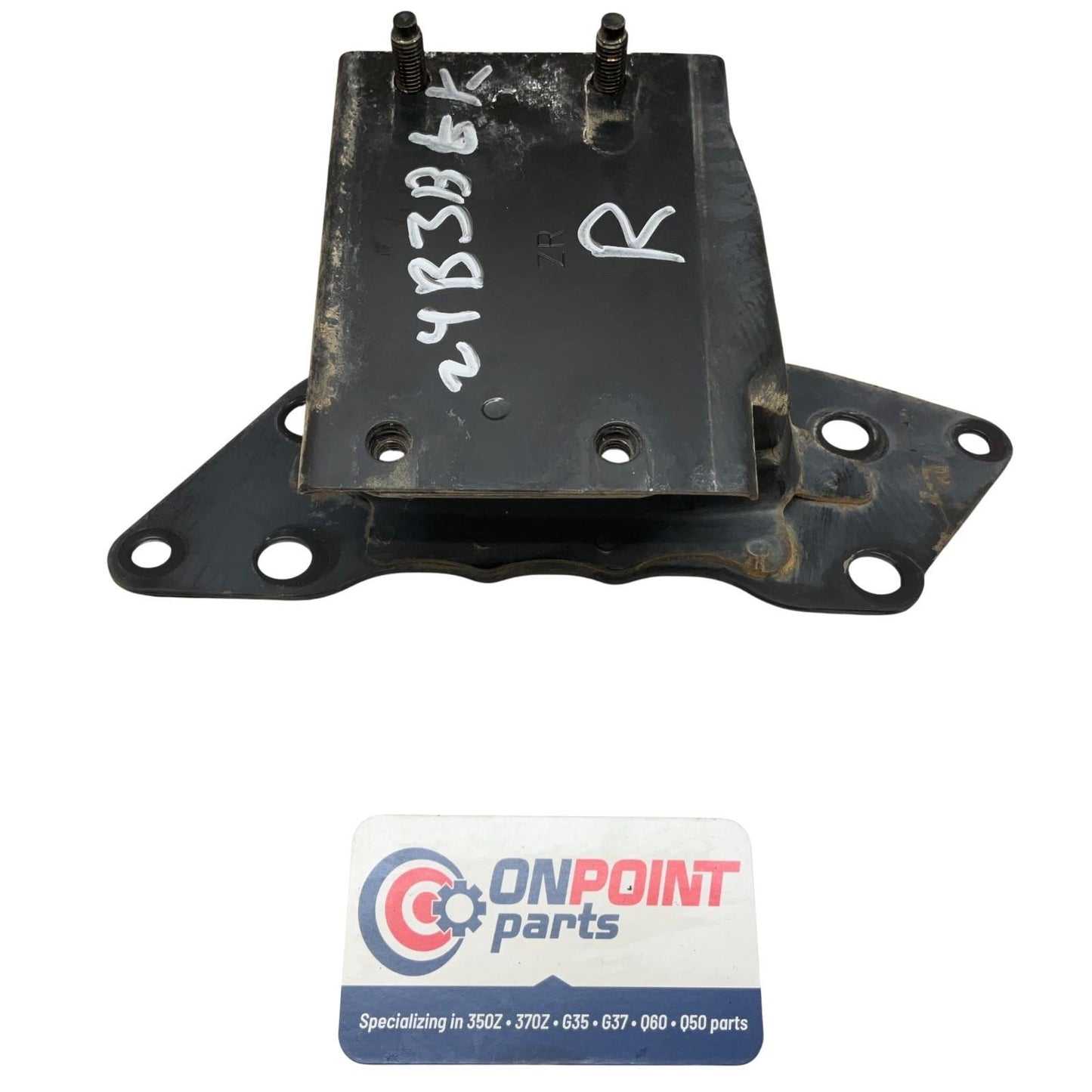 03-09 Nissan 350Z Passenger RH Front Bumper Crash Bar Bracket 62210CD010 OEM Jbg