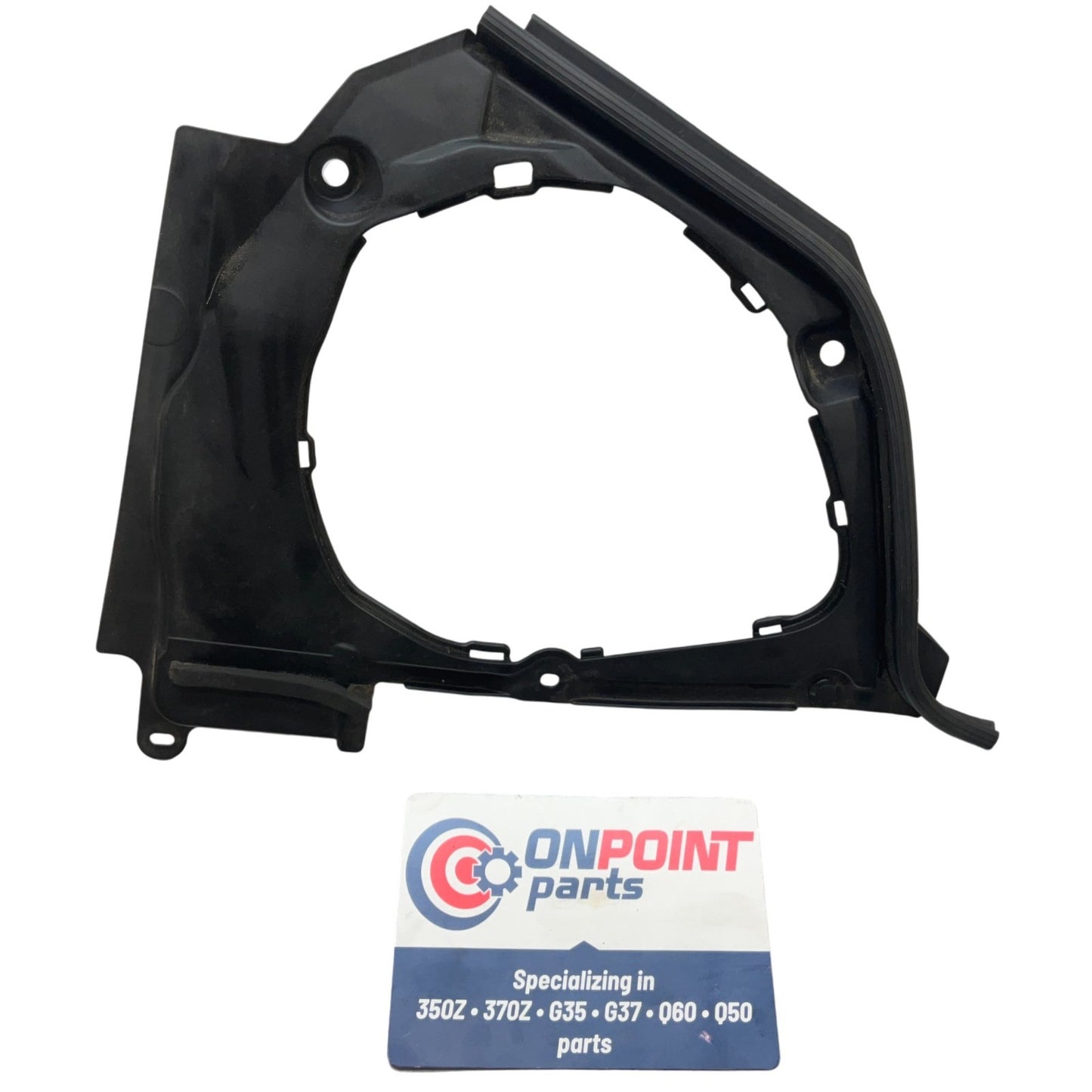 03-09 Nissan 350Z Driver Front Brake Fluid Cover Panel Bezel 64895CD000 OEM Jbg