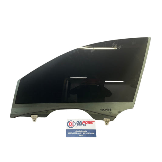 07-11 Infiniti G35 G37 Driver Front Sedan Window Glass 80301JU40A OEM Byh - On Point Parts Inc
