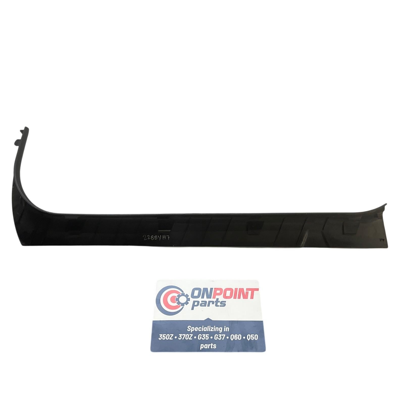 07-15 Infiniti G35 G37 Q40 LH FR Sedan Door Sill Scuff Trim 769B5JK20B OEM Byh - On Point Parts Inc