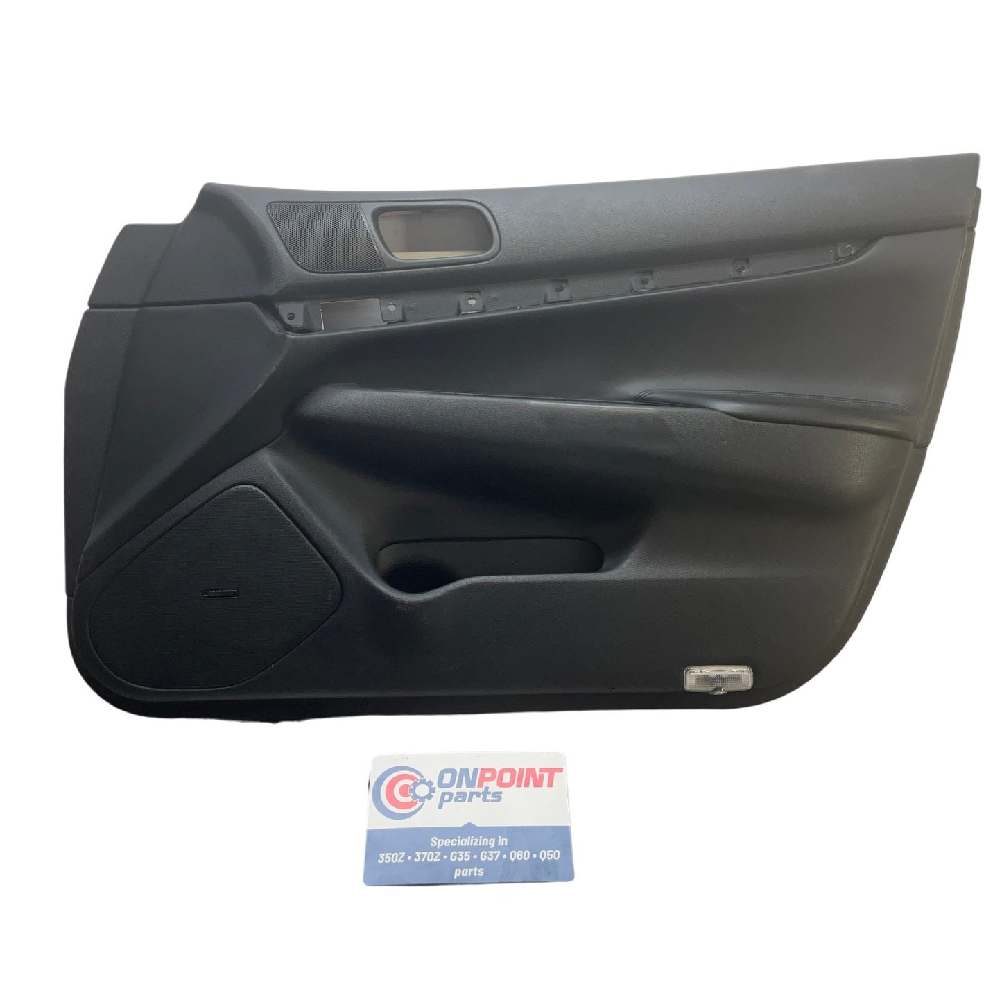 08-10 Infiniti G35 G37 Sedan Passenger Front Door Panel Black 809001NC5B OEM Byh - On Point Parts Inc
