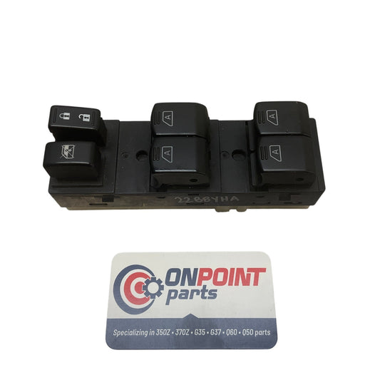 08-13 Infiniti G35 G37 Sedan Master Door Window Lock Switch 25401JK40D OEM Byh - On Point Parts Inc