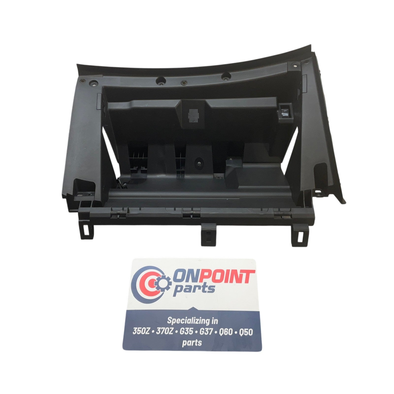08-15 Infiniti G35 G37 Q60 Passenger Front Lower Glove Box 68102JK600 OEM Byh - On Point Parts Inc
