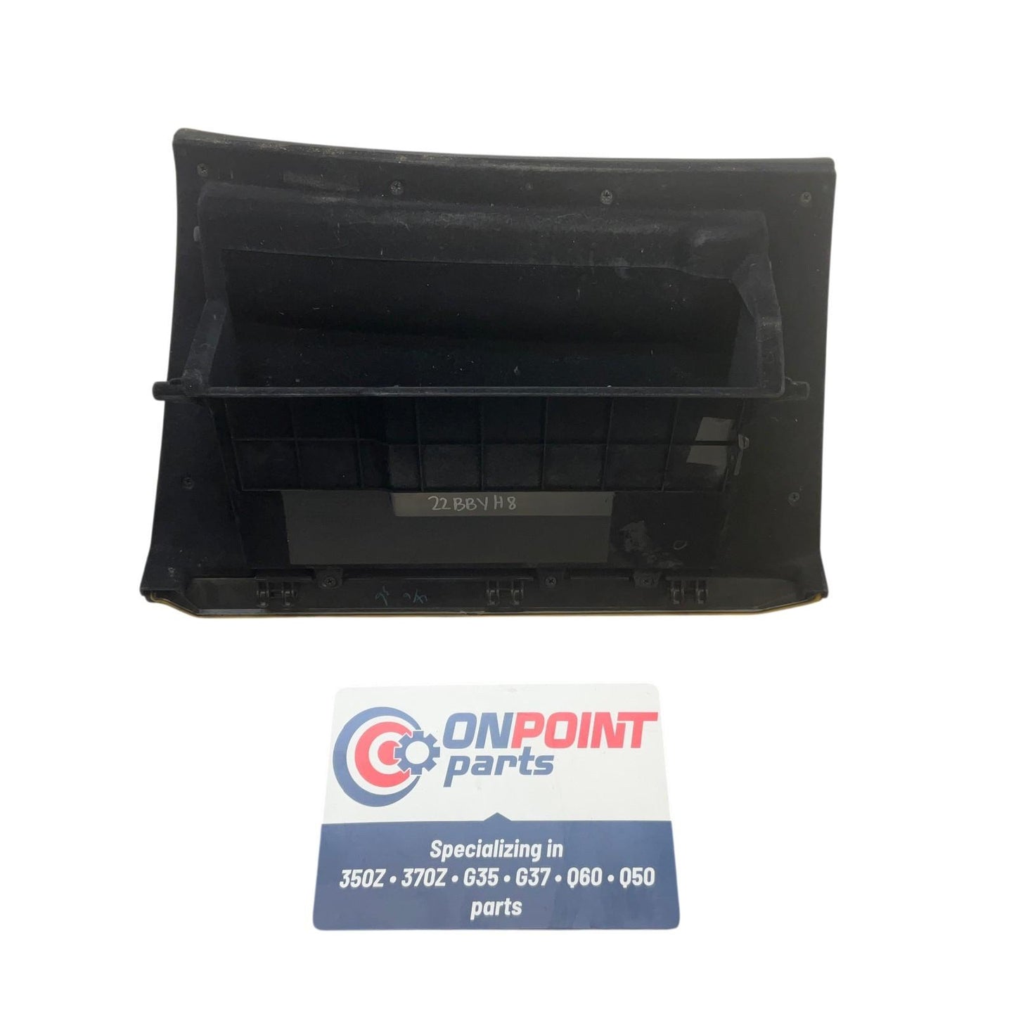 08-15 Infiniti G35 G37 Q40 Passenger Lower Glove Box Lid 68500JK62A OEM Byh - On Point Parts Inc