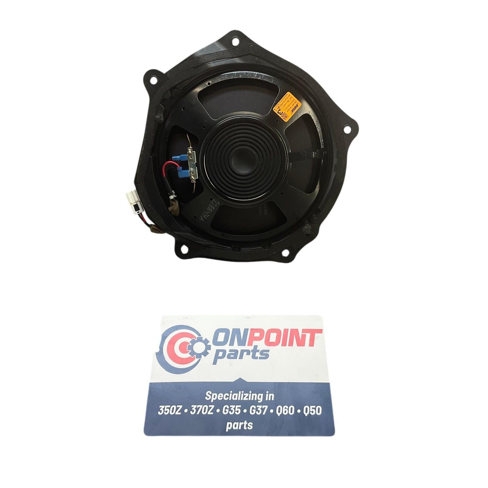 07-15 Infiniti G35 G37 Q40 Sedan Driver FR Bose Door Speaker 28149JK30A OEM Byh - On Point Parts Inc