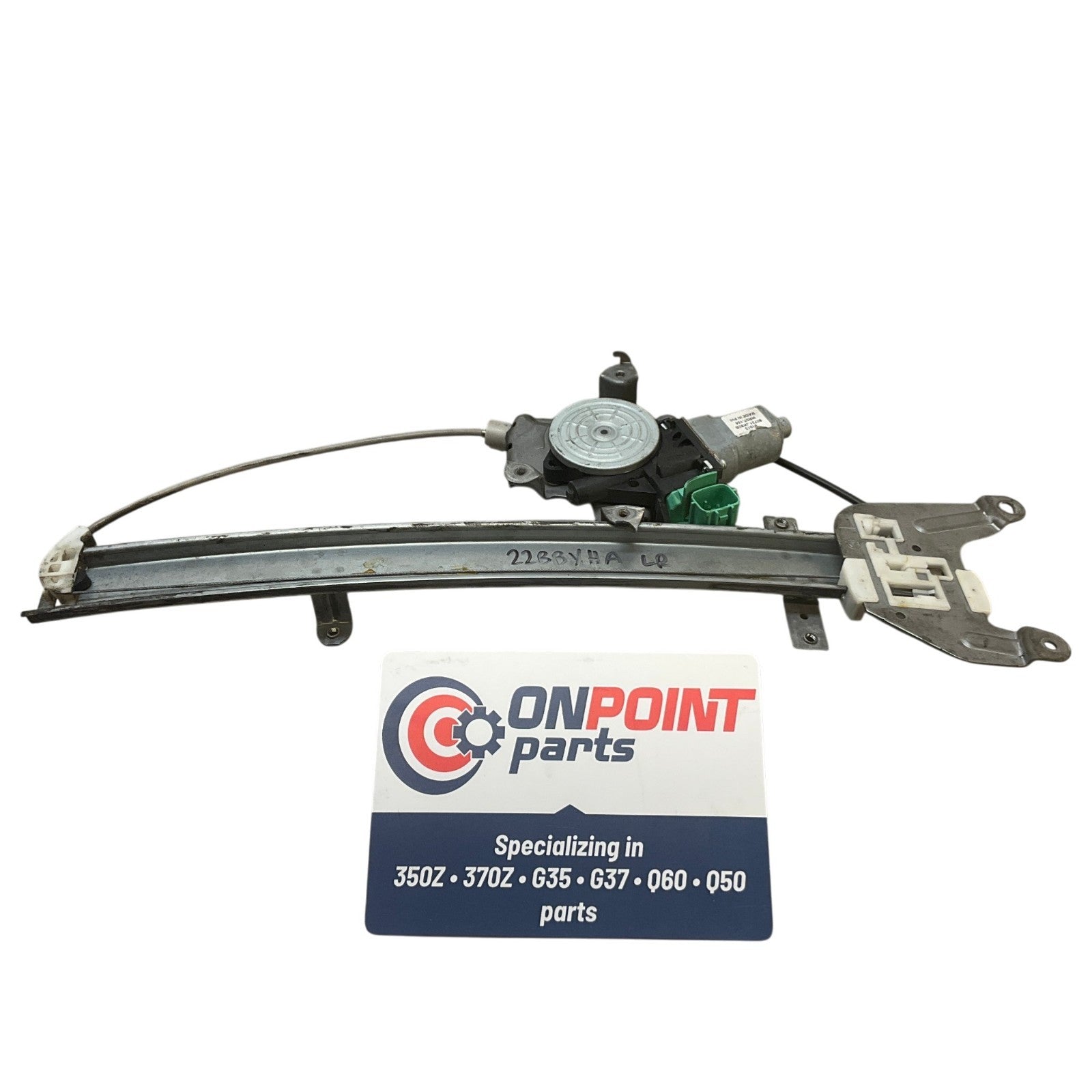 07-15 Infiniti G35 G37 Sedan Driver RR Window Motor Regulator 82721JK000 OEM Byh - On Point Parts Inc