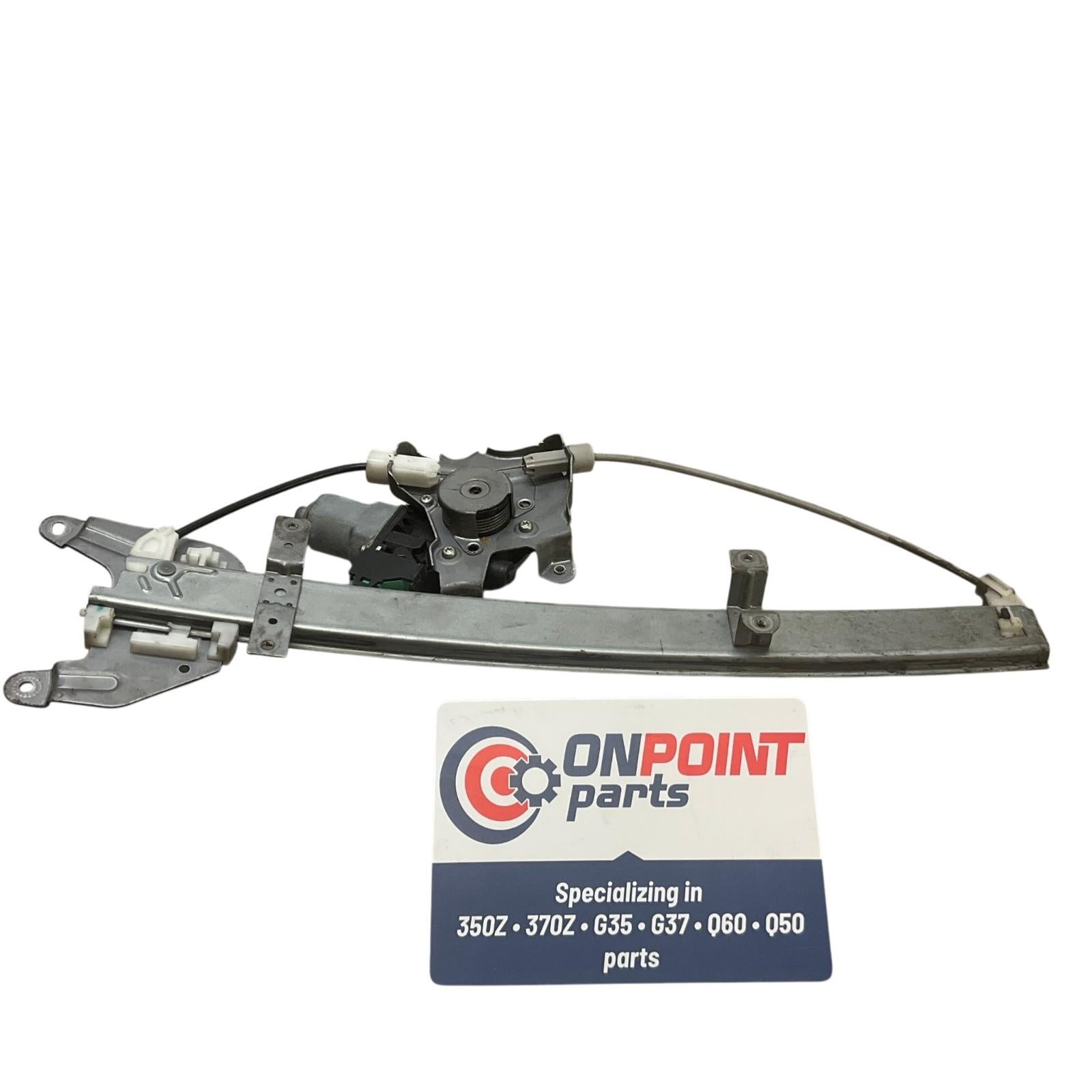 07-15 Infiniti G35 G37 Sedan Driver RR Window Motor Regulator 82721JK000 OEM Byh - On Point Parts Inc