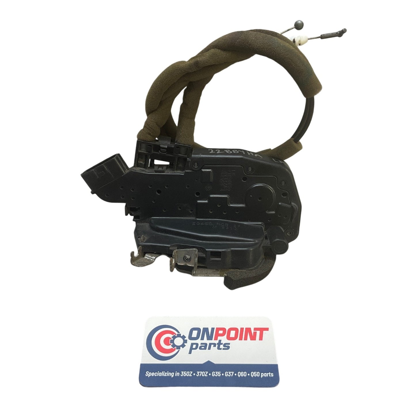 07-15 Infiniti G35 G37 Sedan Driver Rear Door Lock Actuator 82501JK00A OEM Byh - On Point Parts Inc