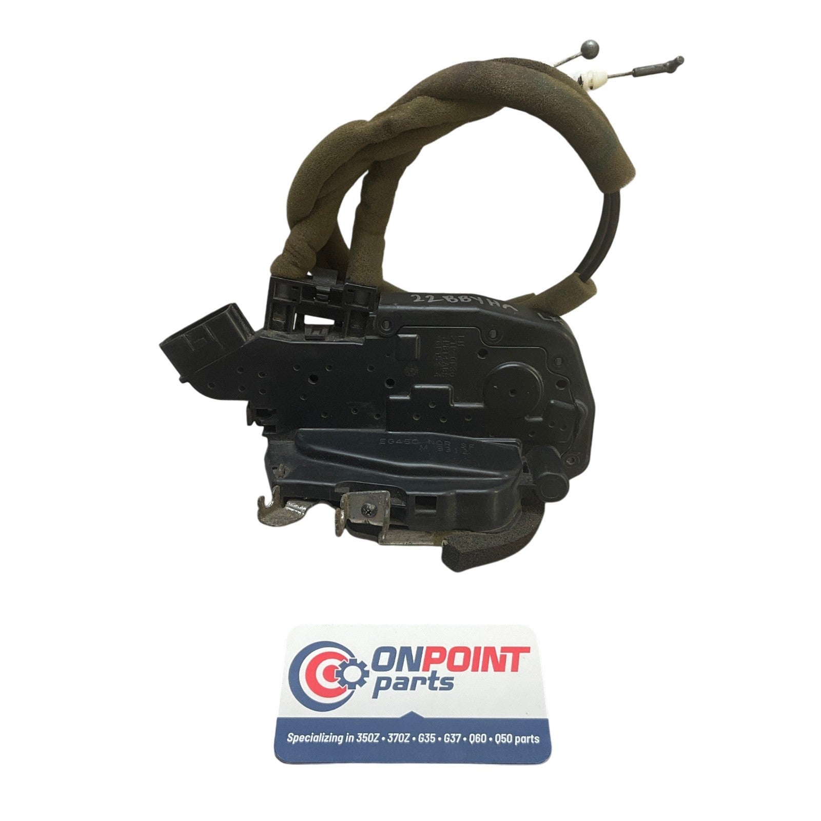 07-15 Infiniti G35 G37 Sedan Driver Rear Door Lock Actuator 82501JK00A OEM Byh - On Point Parts Inc