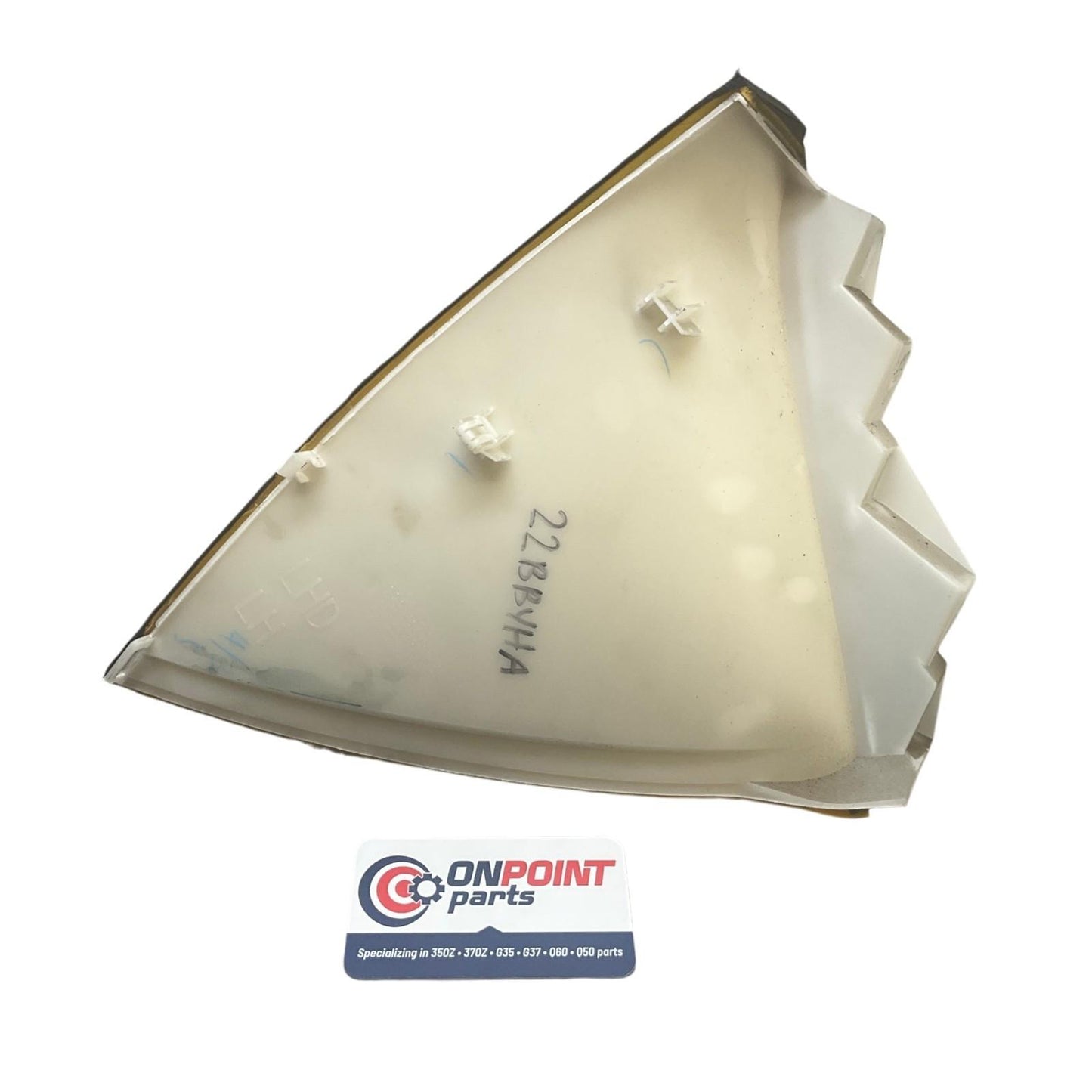 07-11 Infiniti G35 G37 Driver Front Center Console Knee Panel 68135JK60A OEM Byh - On Point Parts Inc