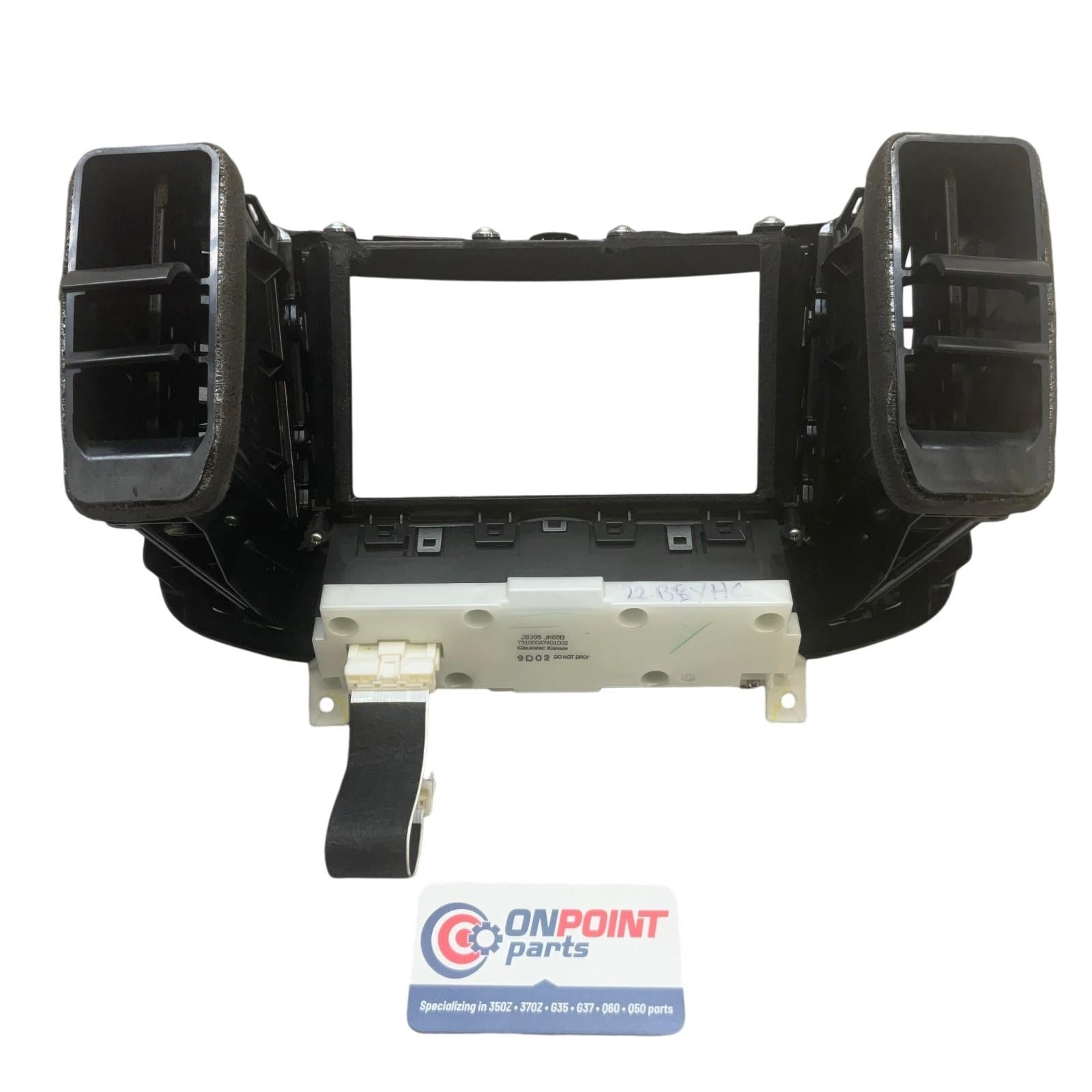08-15 Infiniti G37 Q60 Navigation Screen Controls Bezel 68270JK00A OEM Byh - On Point Parts Inc