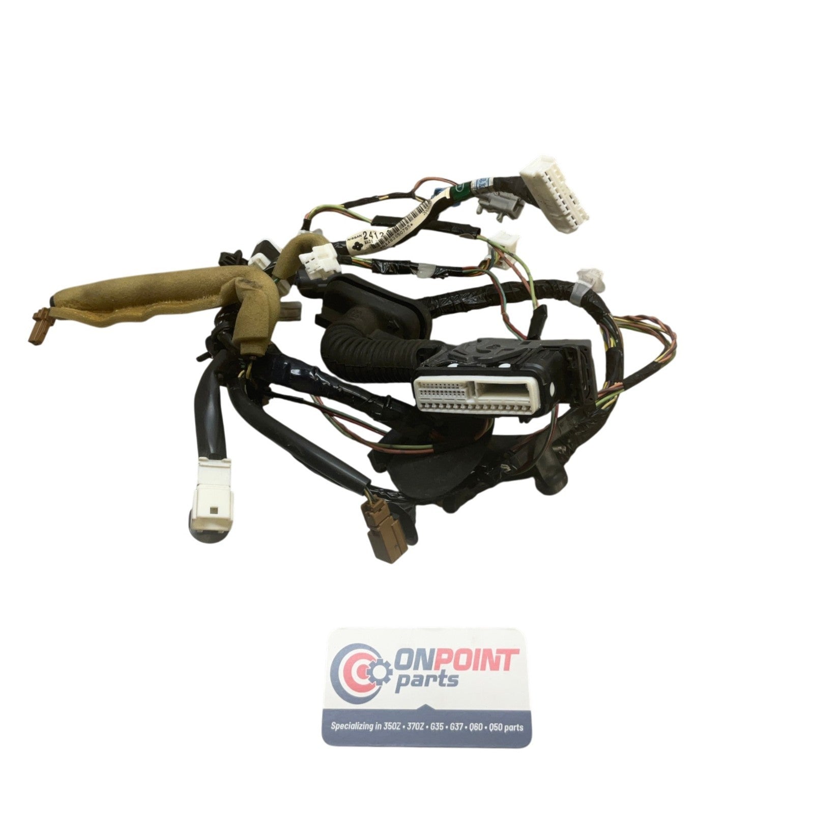 07-10 Infiniti G35 G37 Sedan Right Front Door Wiring Harness 241241NA0C OEM Byh - On Point Parts Inc