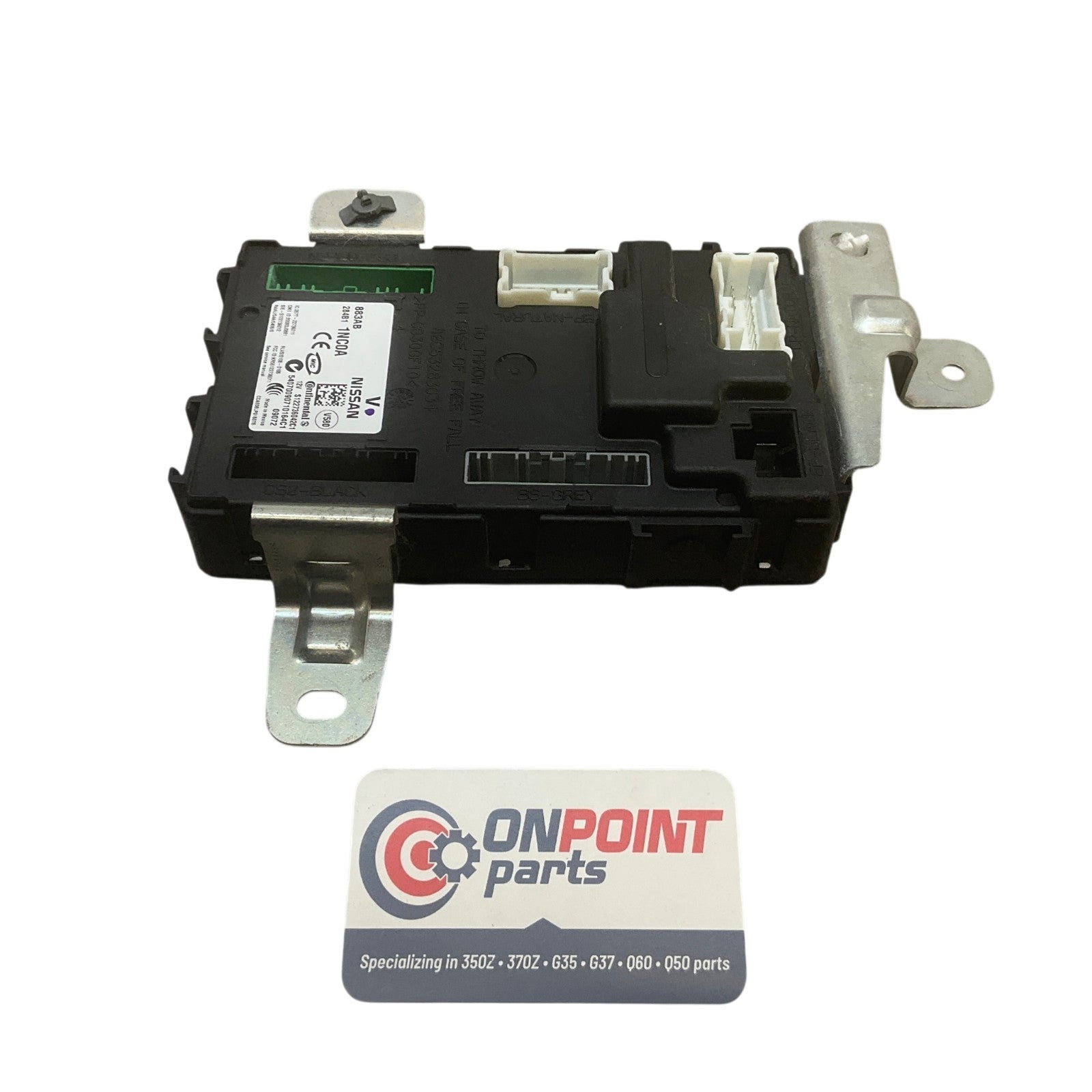 08-10 Infiniti G35 G37 BCM Body Control Module Manual Fuse 284B11NC0A OEM Byh - On Point Parts Inc