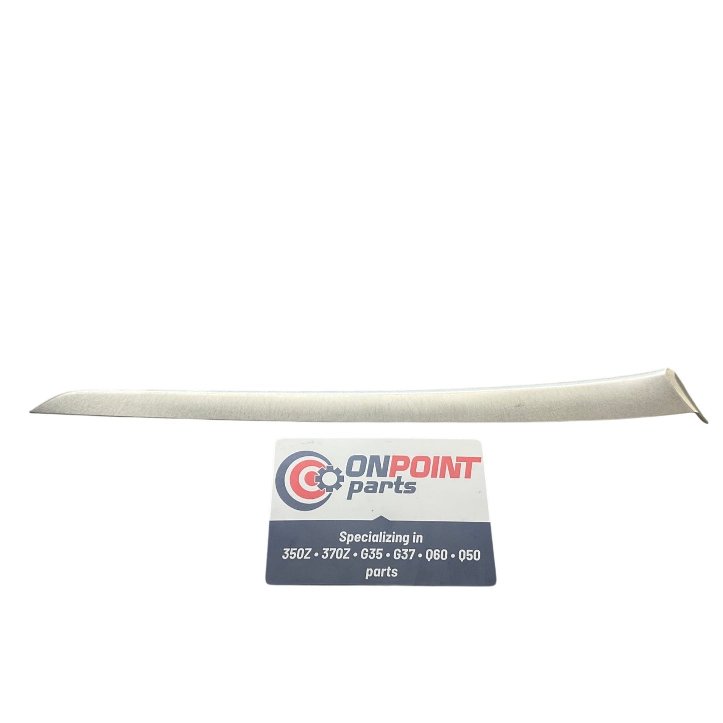08-10 Infiniti G37 Sedan Right Front Door Panel Metal Trim 80922JU40B OEM Byh - On Point Parts Inc