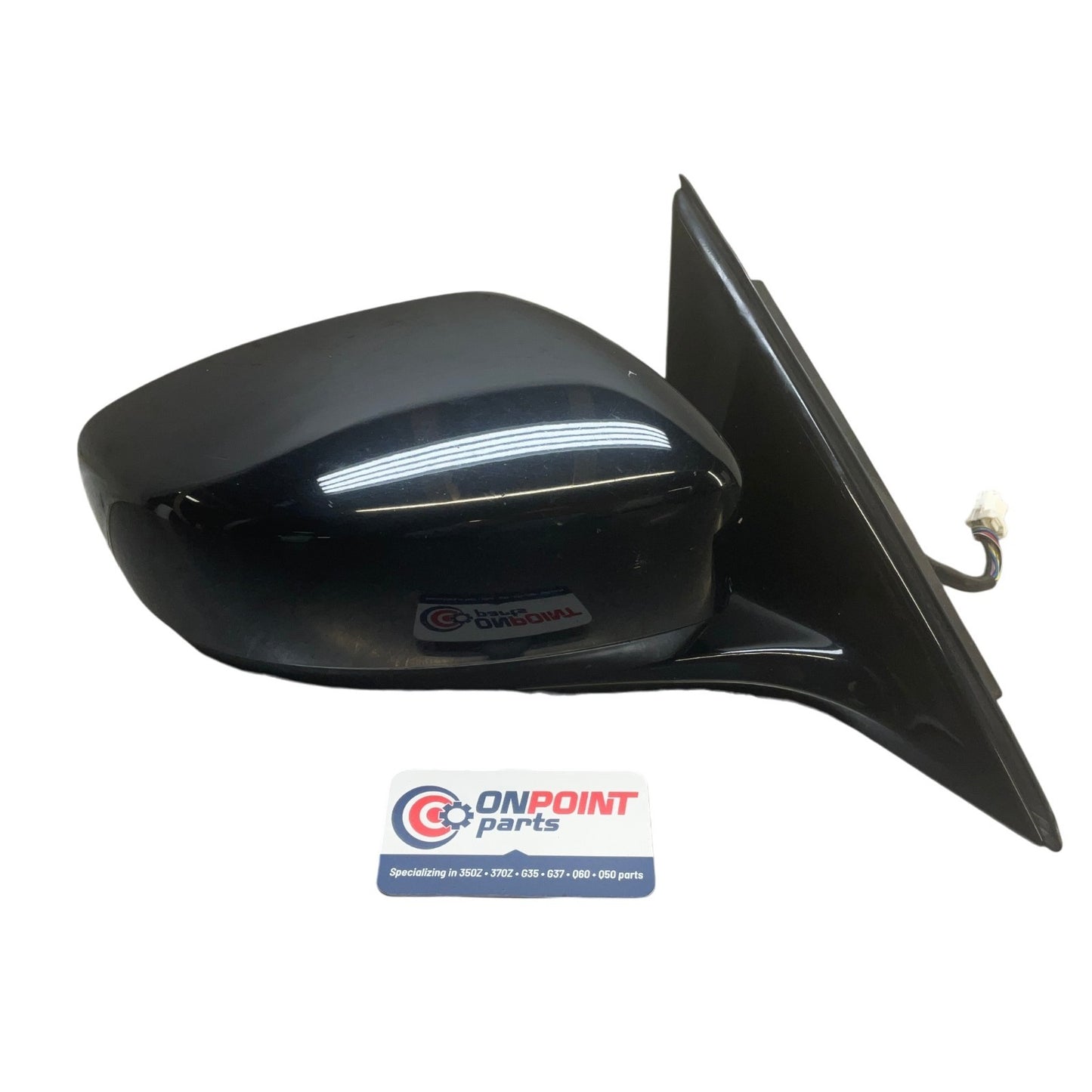 08-15 Infiniti G35 G37 Q40 Passenger Power Side Mirror 963011NC4A OEM Byh - On Point Parts Inc