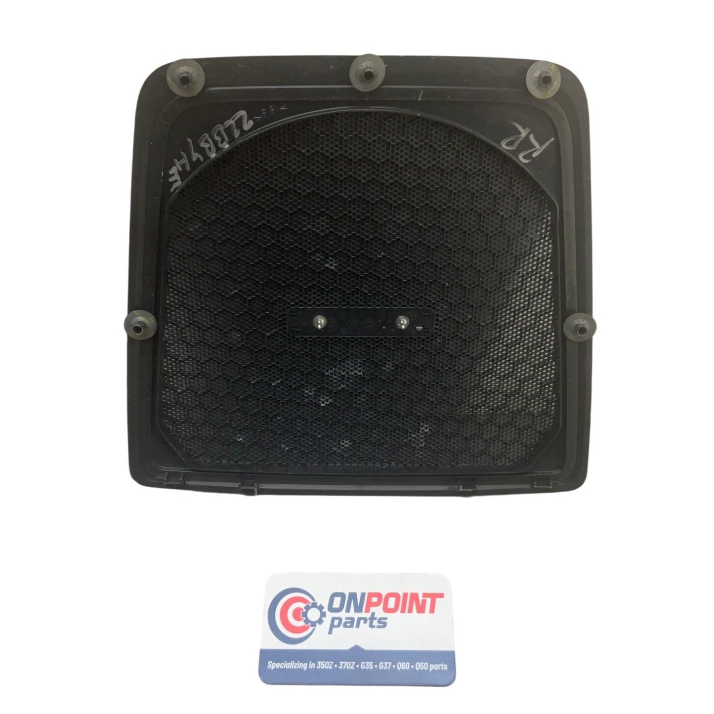 08-13 Infiniti G37 Sedan Rear Bose Subwoofer Speaker Cover OEM Byh - On Point Parts Inc