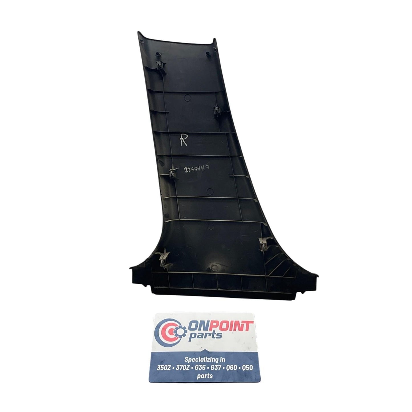 07-15 Infiniti G35 G37 Q40 Sedan RH Lower Interior B Pillar 76915JK00A OEM Byh - On Point Parts Inc