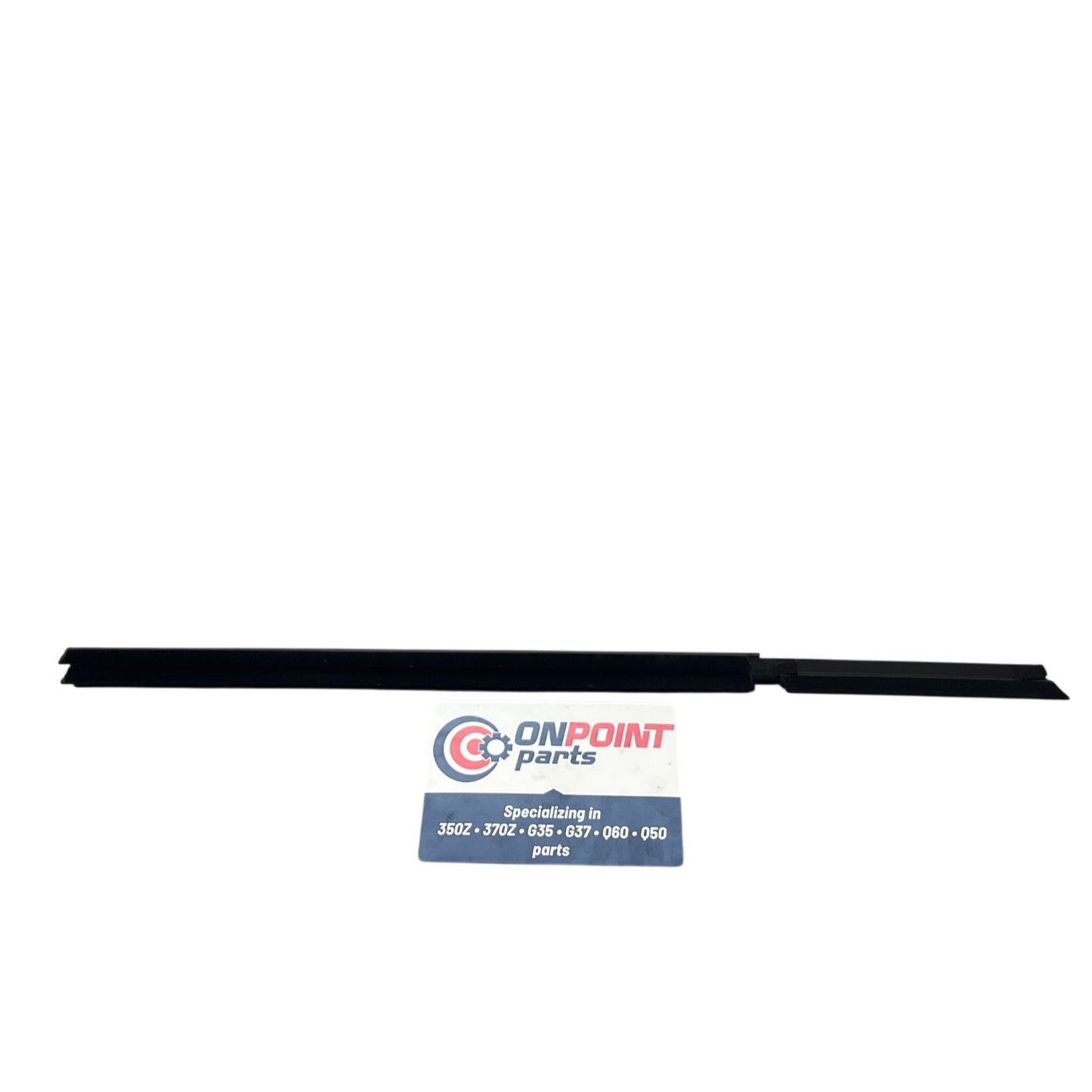 07-15 Infiniti G35 G37 Sedan RH Rear Door Window Felt Strip 82834JK000 OEM Byh - On Point Parts Inc