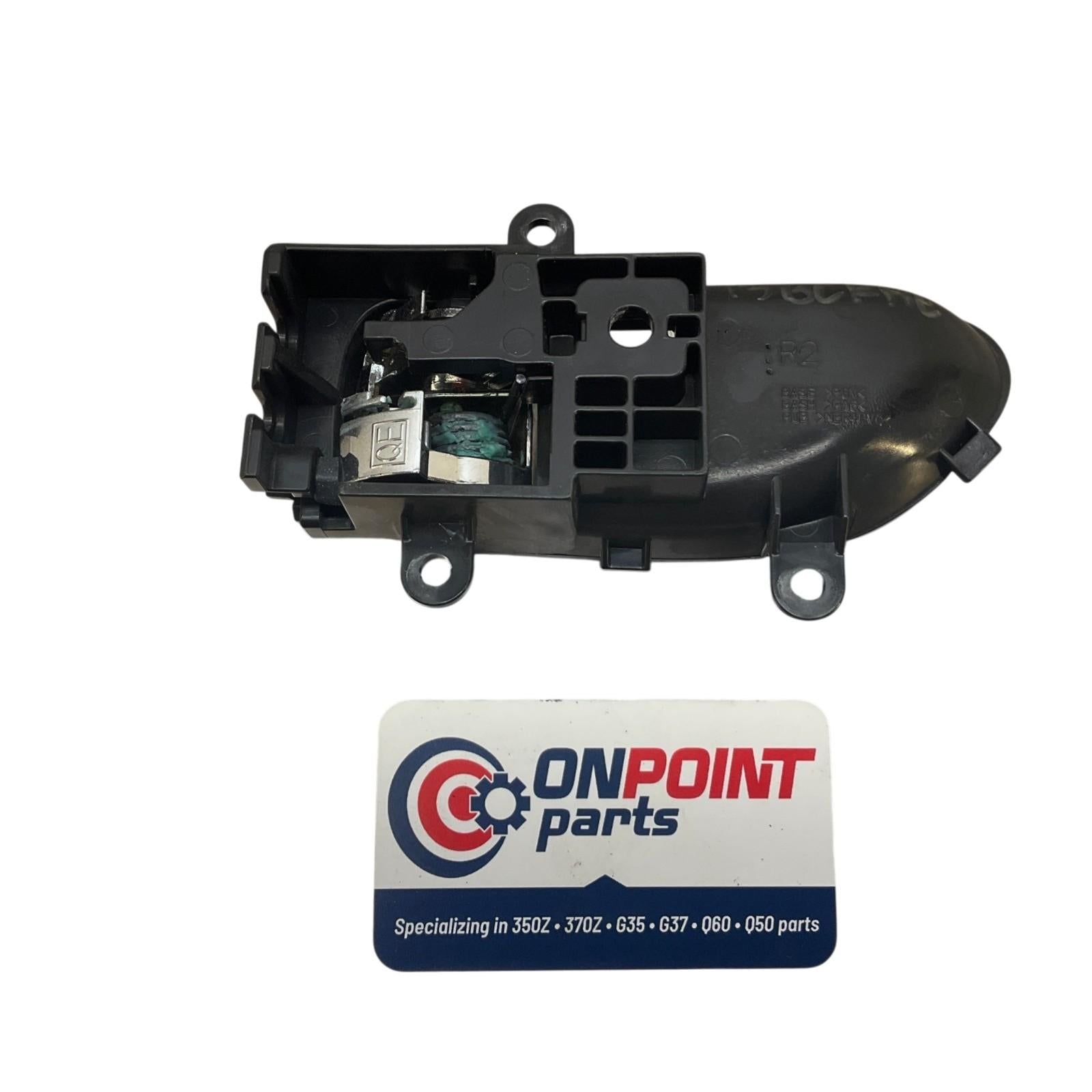 03-06 Infiniti G35 Passenger Front Interior Door Handle 806709Y000 OEM Ckh - On Point Parts Inc