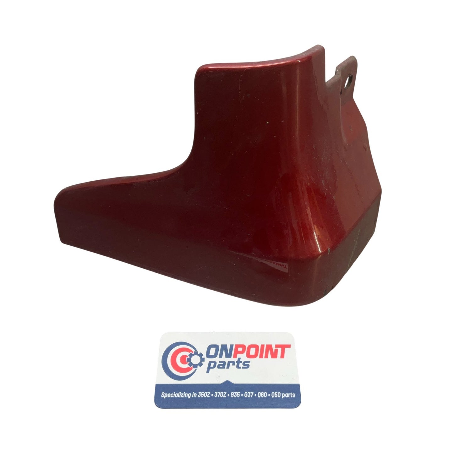 03-06 Infiniti G35 Sedan Driver Front Mud Flap Splash Guard Red/AY2 OEM Ckh - On Point Parts Inc