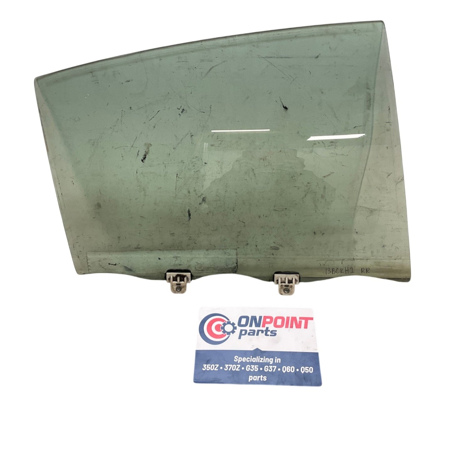 03-06 Infiniti G35 Passenger Rear Sedan Window Glass 82300AL502 OEM Ckh - On Point Parts Inc