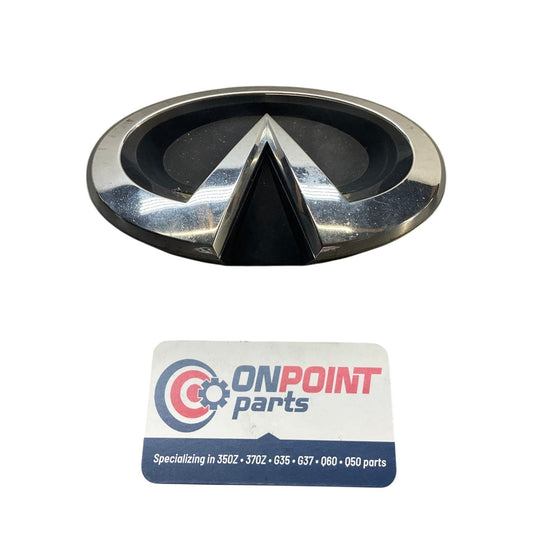 05-06 Infiniti G35 Front Sedan Grille Emblem Ornament 62890AC700 OEM Ckh - On Point Parts Inc