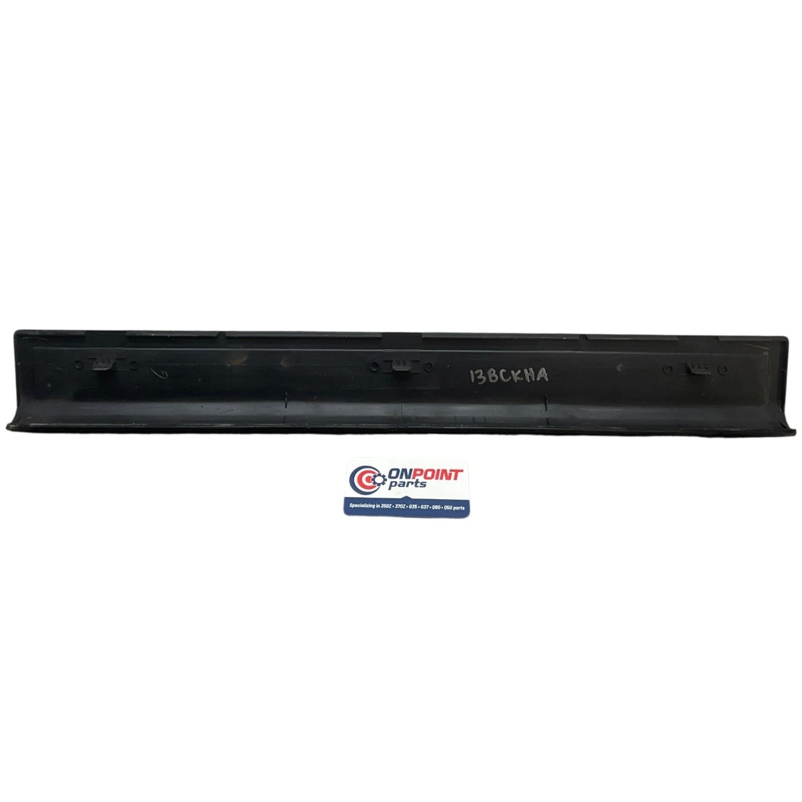 03-06 Infiniti G35 Driver Front Sedan Door Sill Scuff Plate 76895AM600 OEM Ckh - On Point Parts Inc